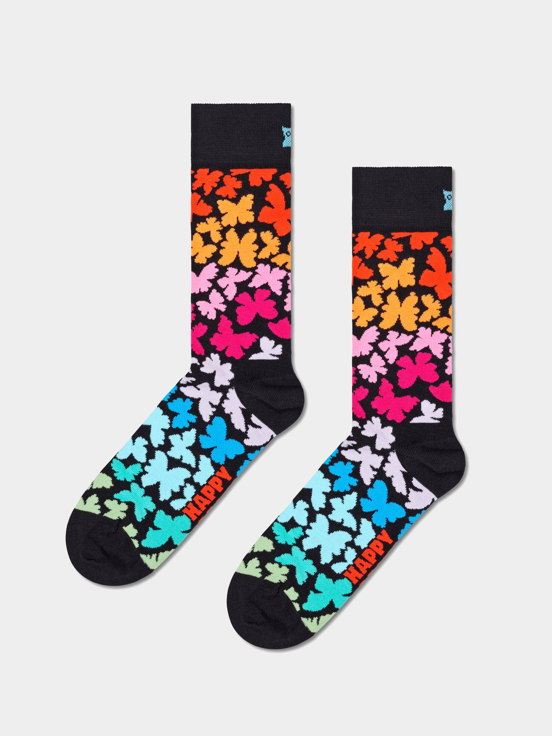 Șosete Happy Socks Butterfly (black/multi)