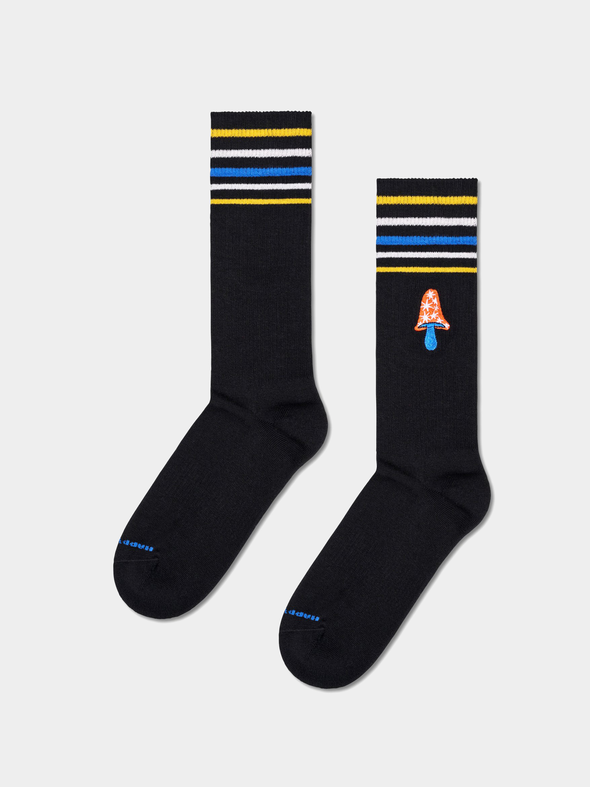 Șosete Happy Socks Fungi's Gonna Funky Crew (black)