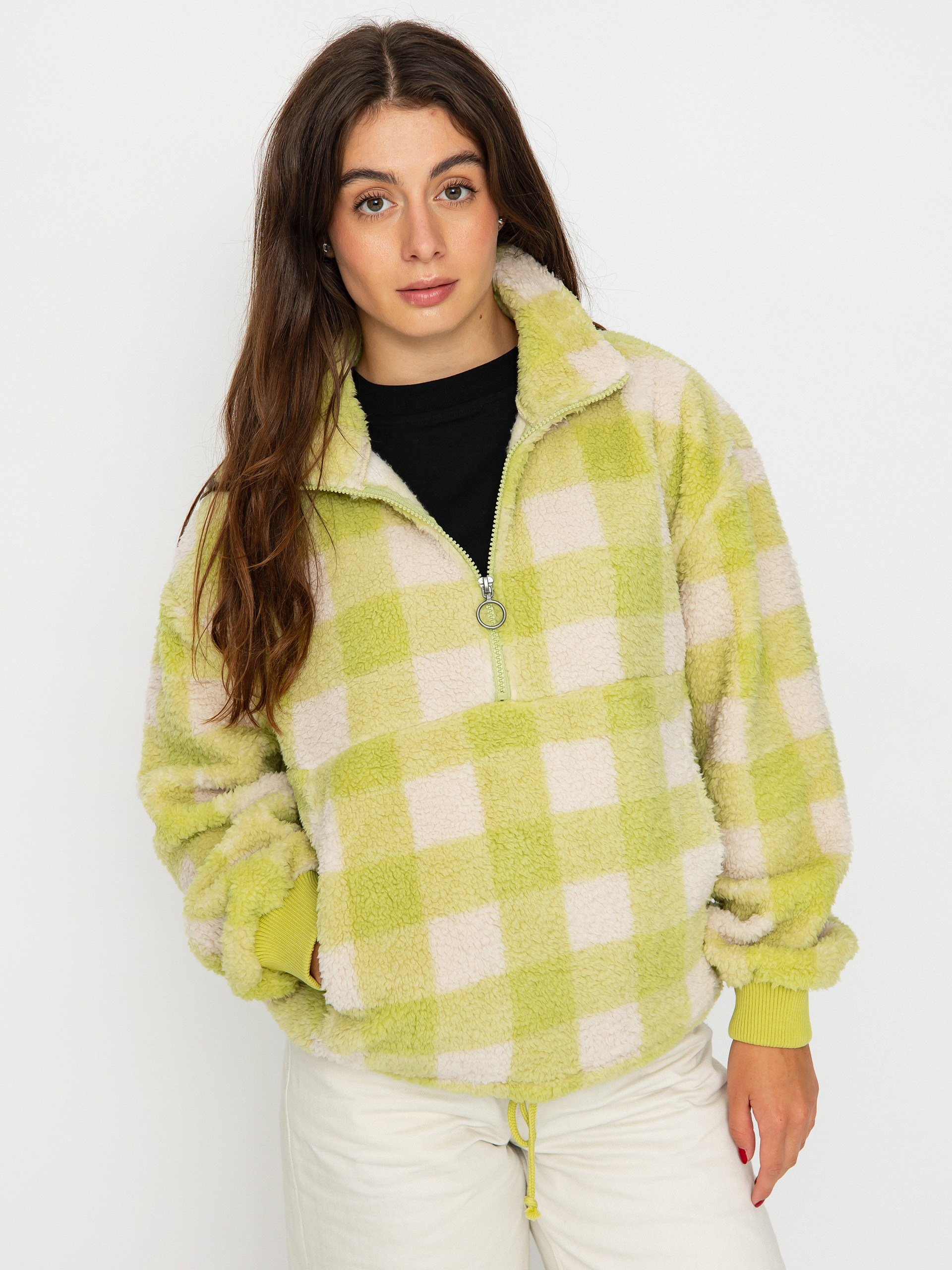 Pentru femei Hanorac din fleece Billabong Time Off (willow)