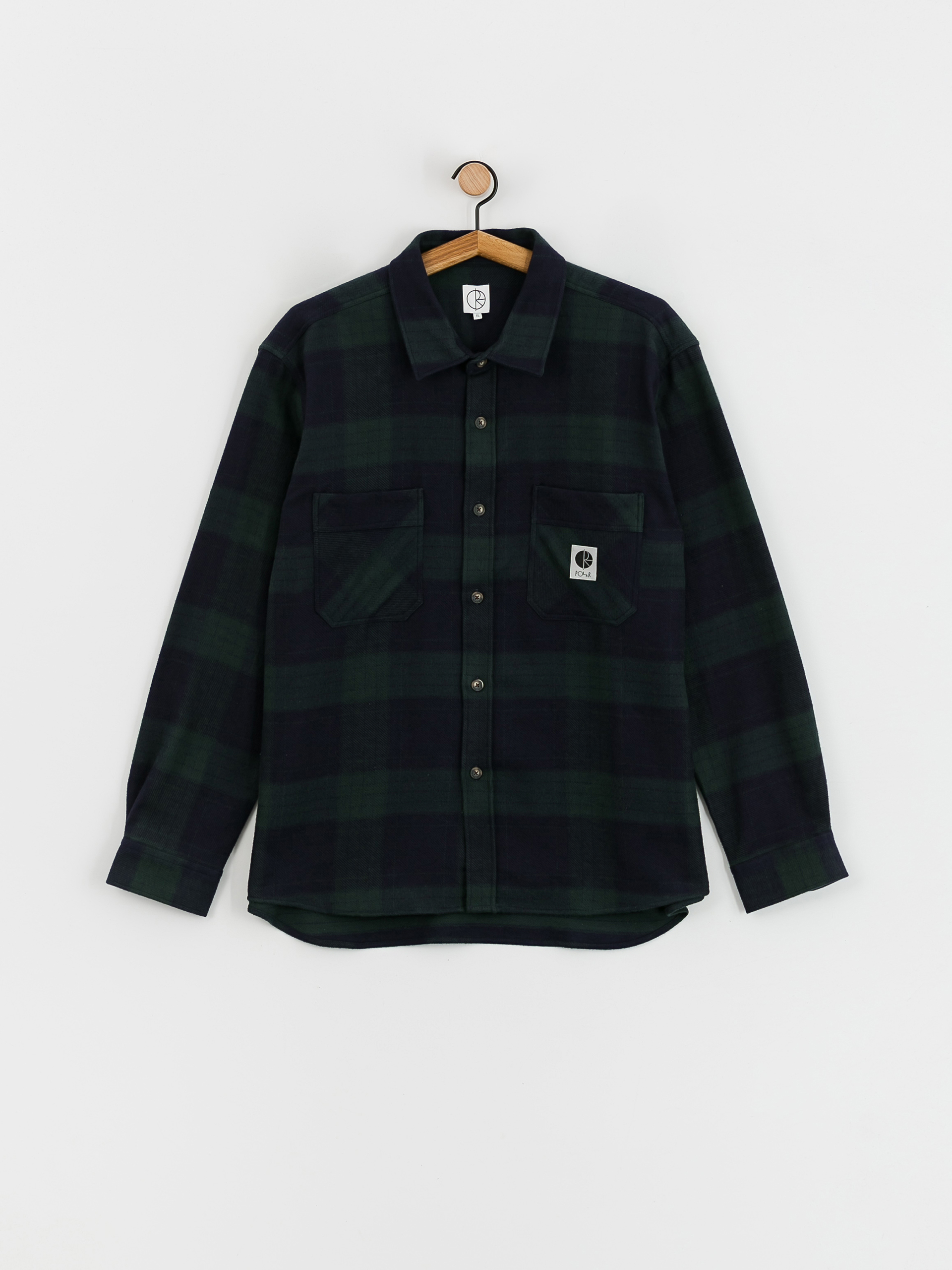 Cămașă Polar Skate Mike Flannel (navy/teal)
