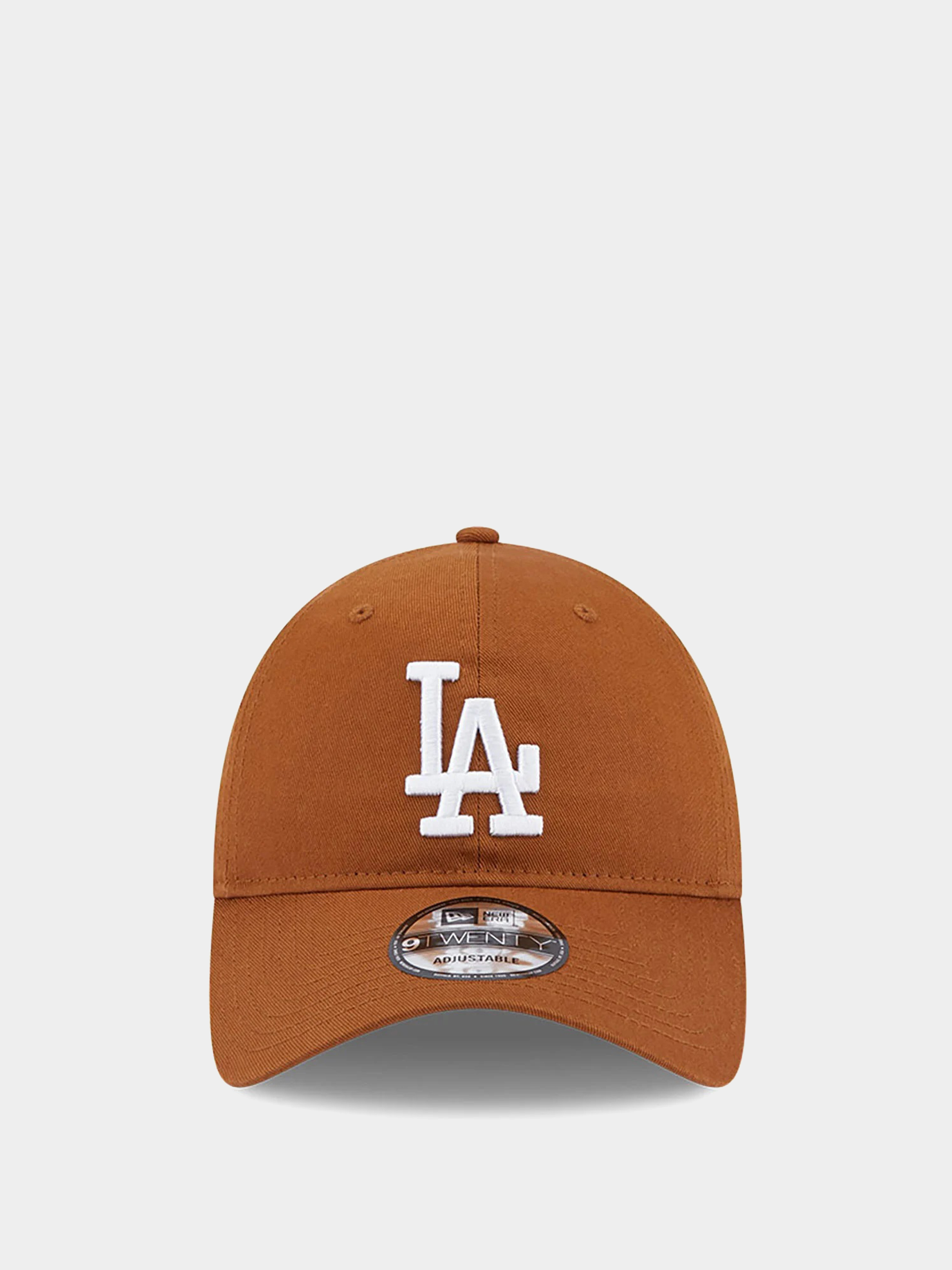 Șapcă New Era League Essential 9Twenty Los Angeles Dodgers (brown)