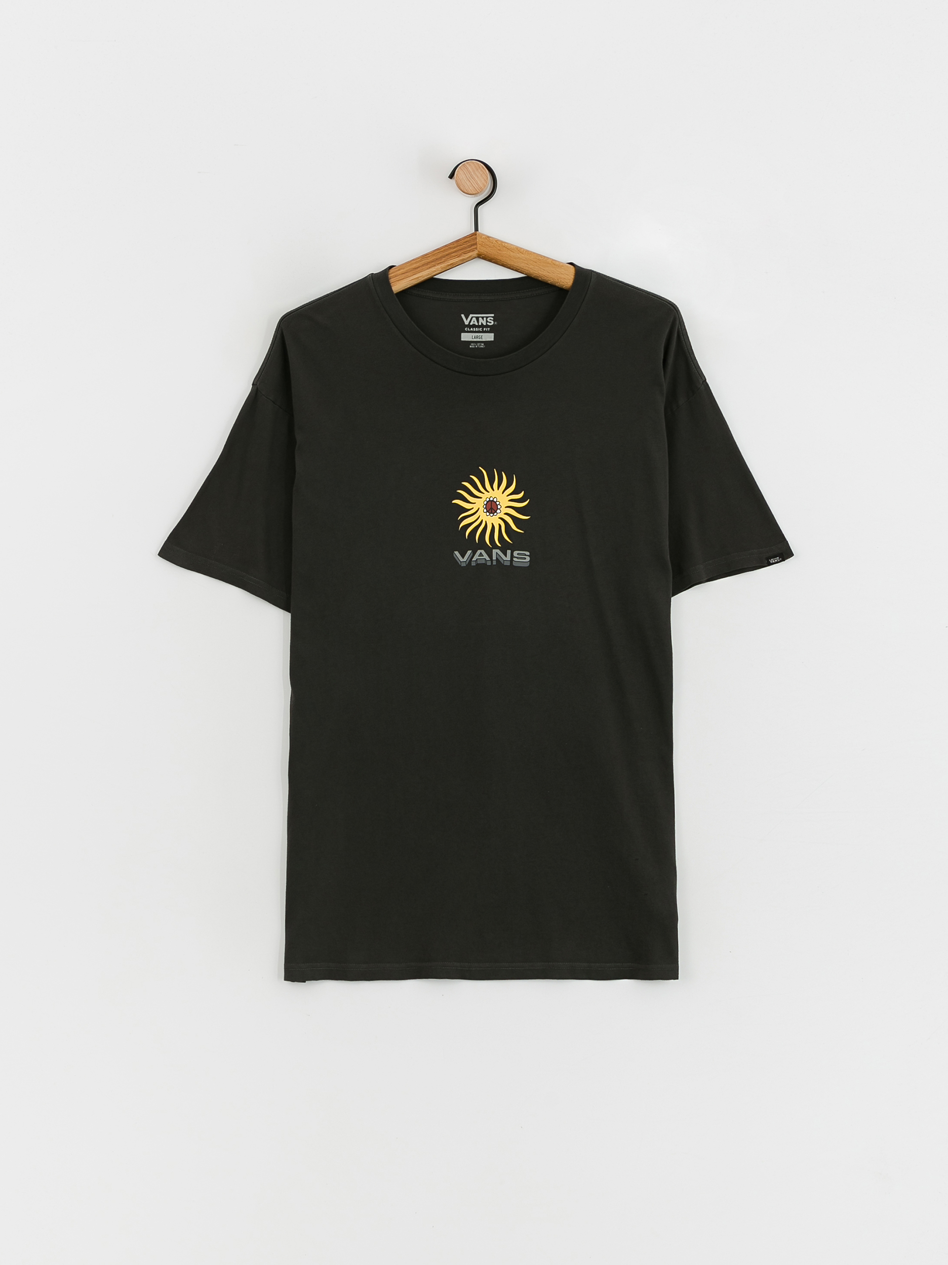 Tricou Vans Concrete Floral Vintage (black)