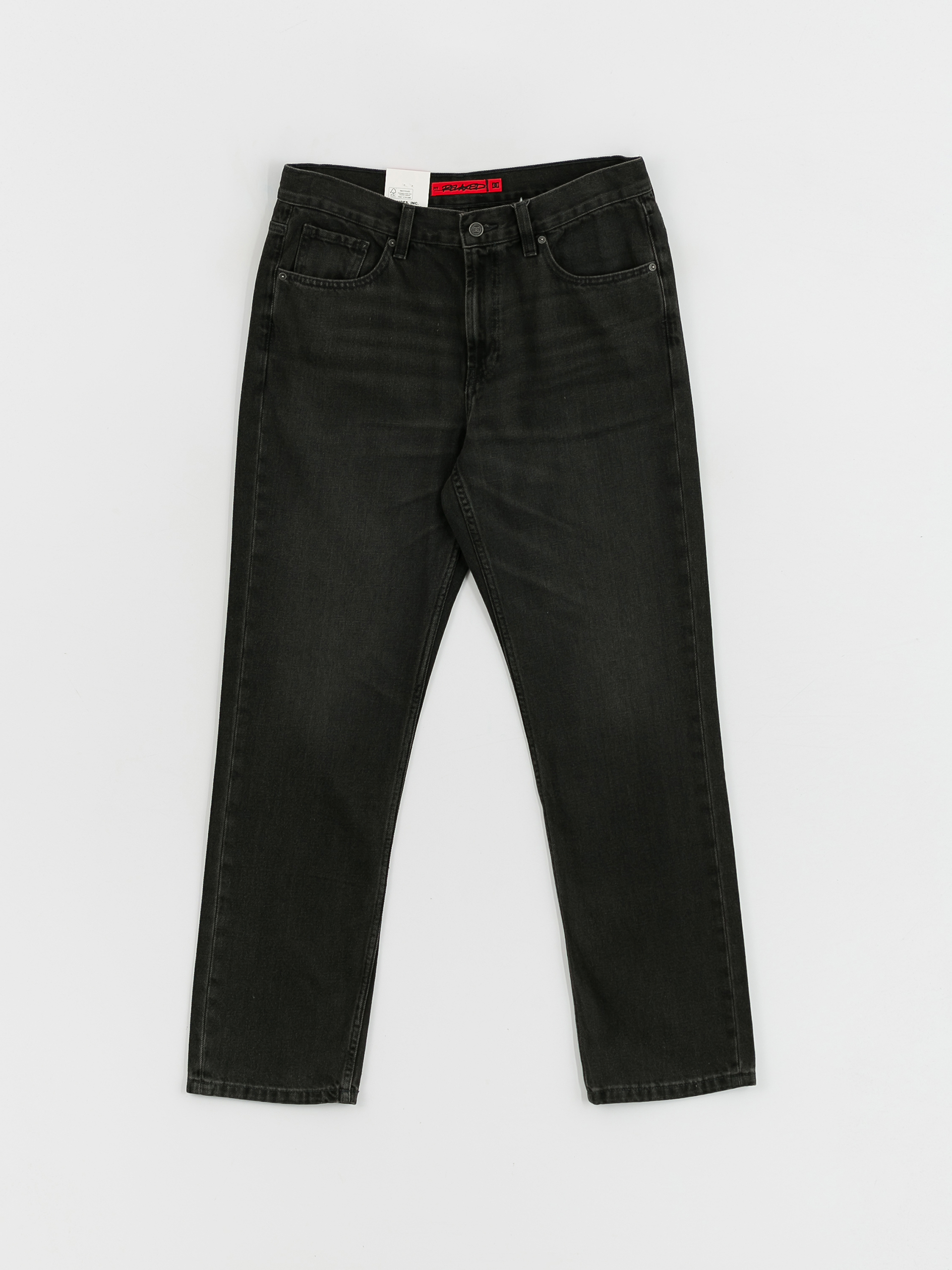Pantaloni DC Worker Relaxed (black denim)