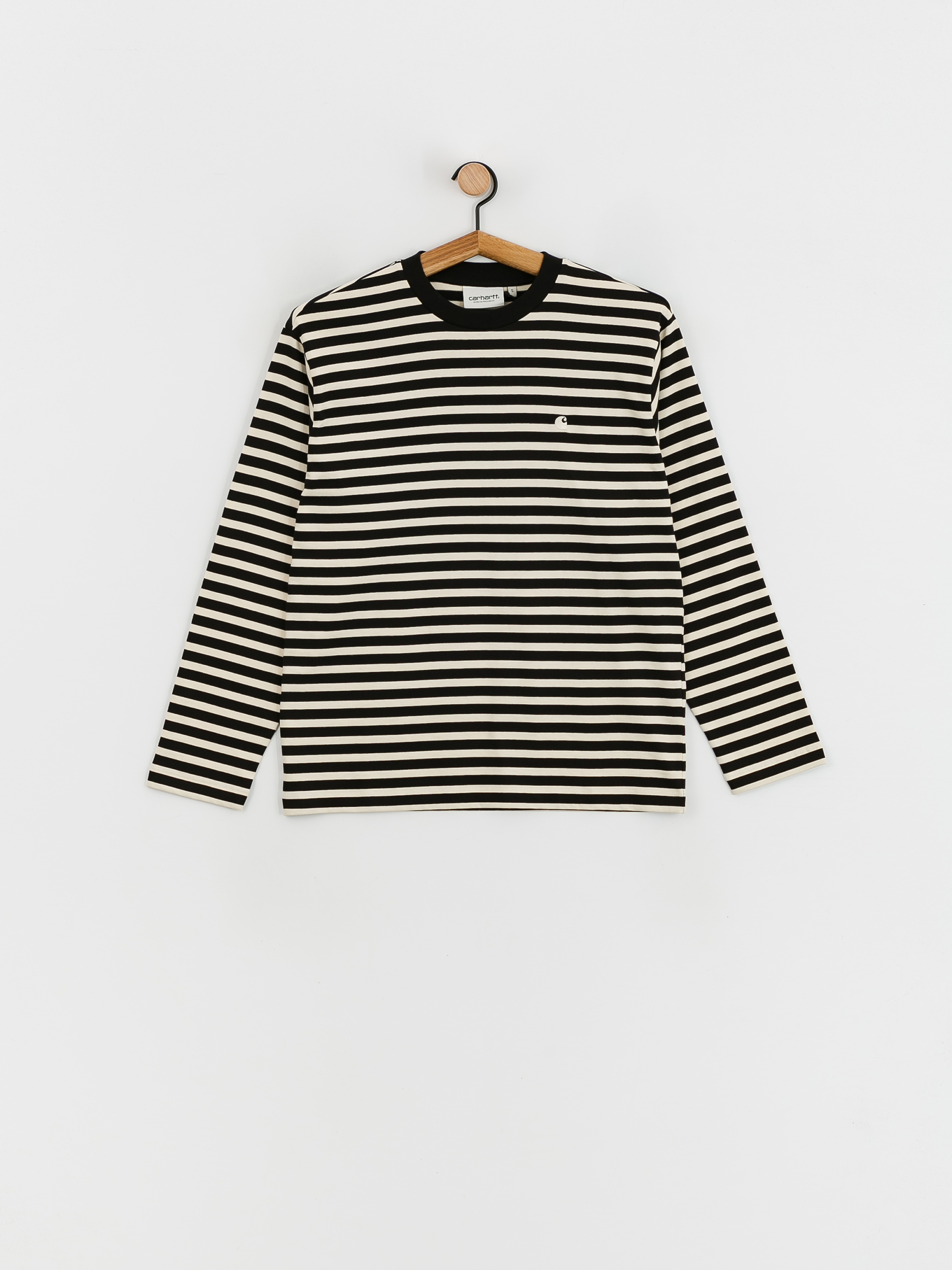 Longsleeve Carhartt WIP Seidler Wmn (seidler stripe black/salt)