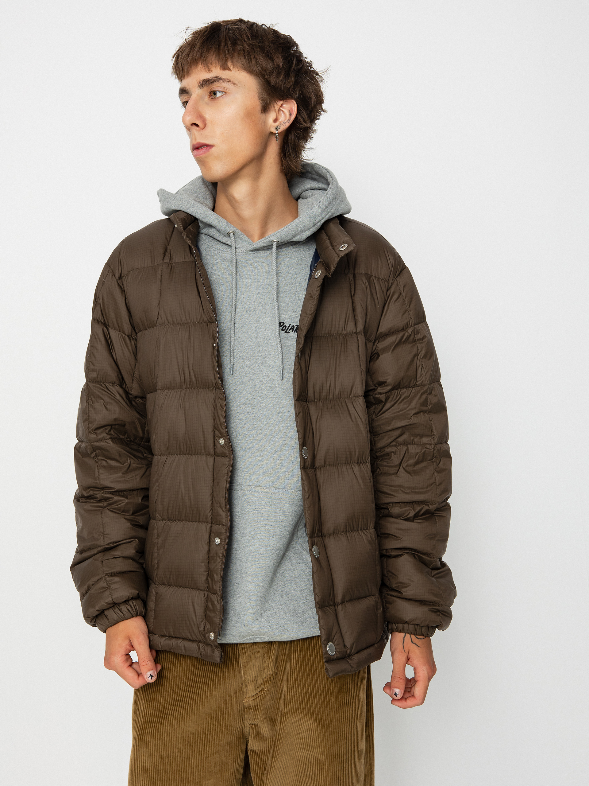 Geacă Polar Skate Lightweight Puffer (brown)