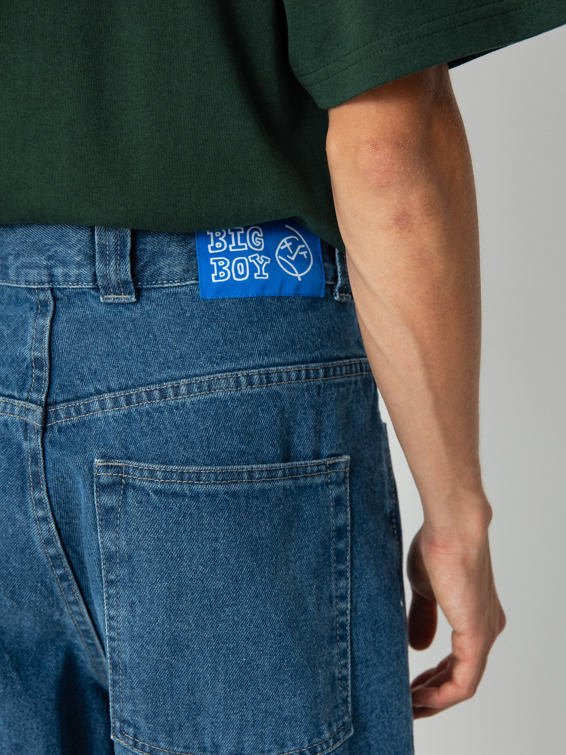 Pantaloni Polar Skate Big Boy Jeans (mid blue)