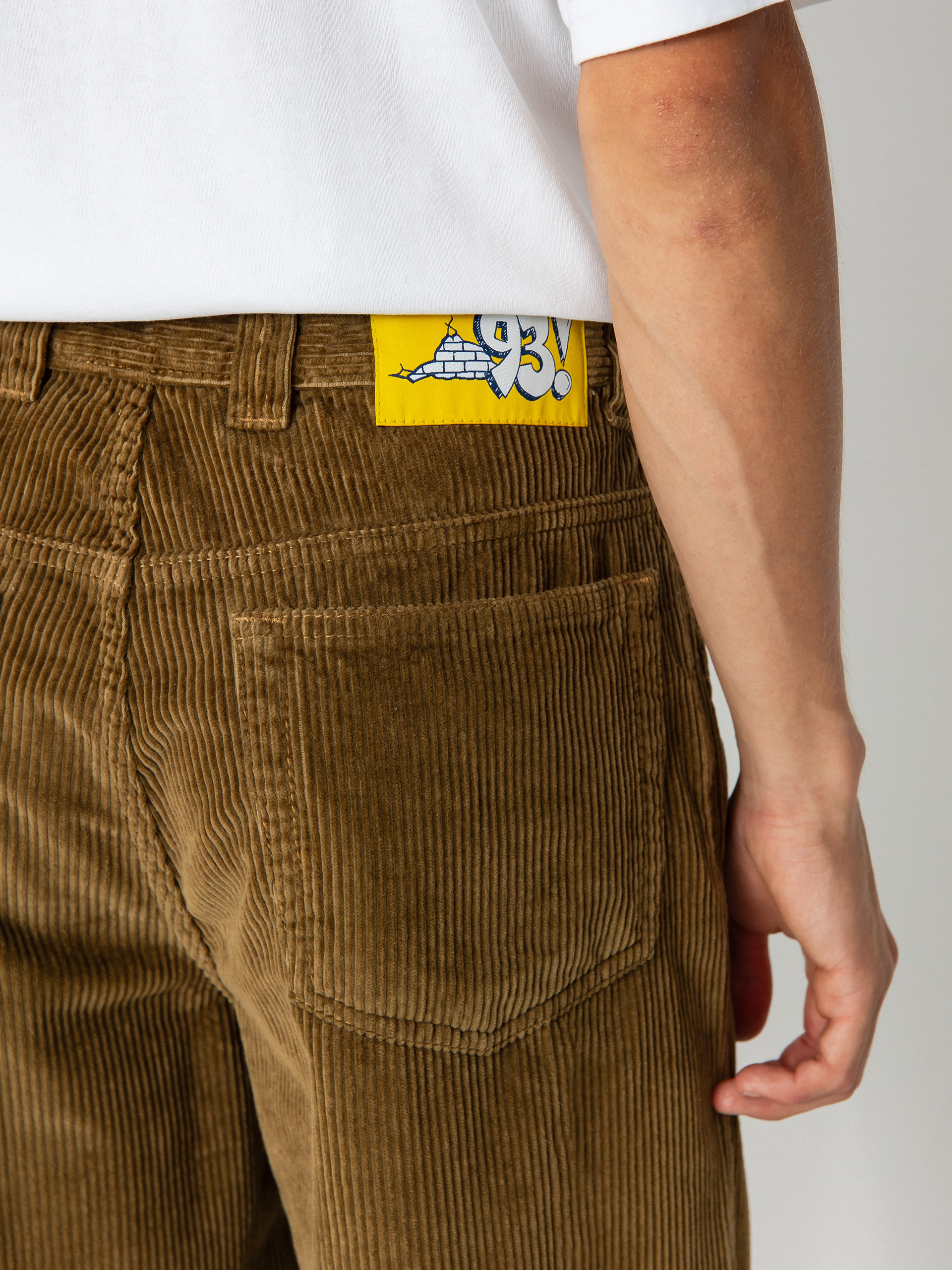 Pantaloni Polar Skate 93! Cords (brass)