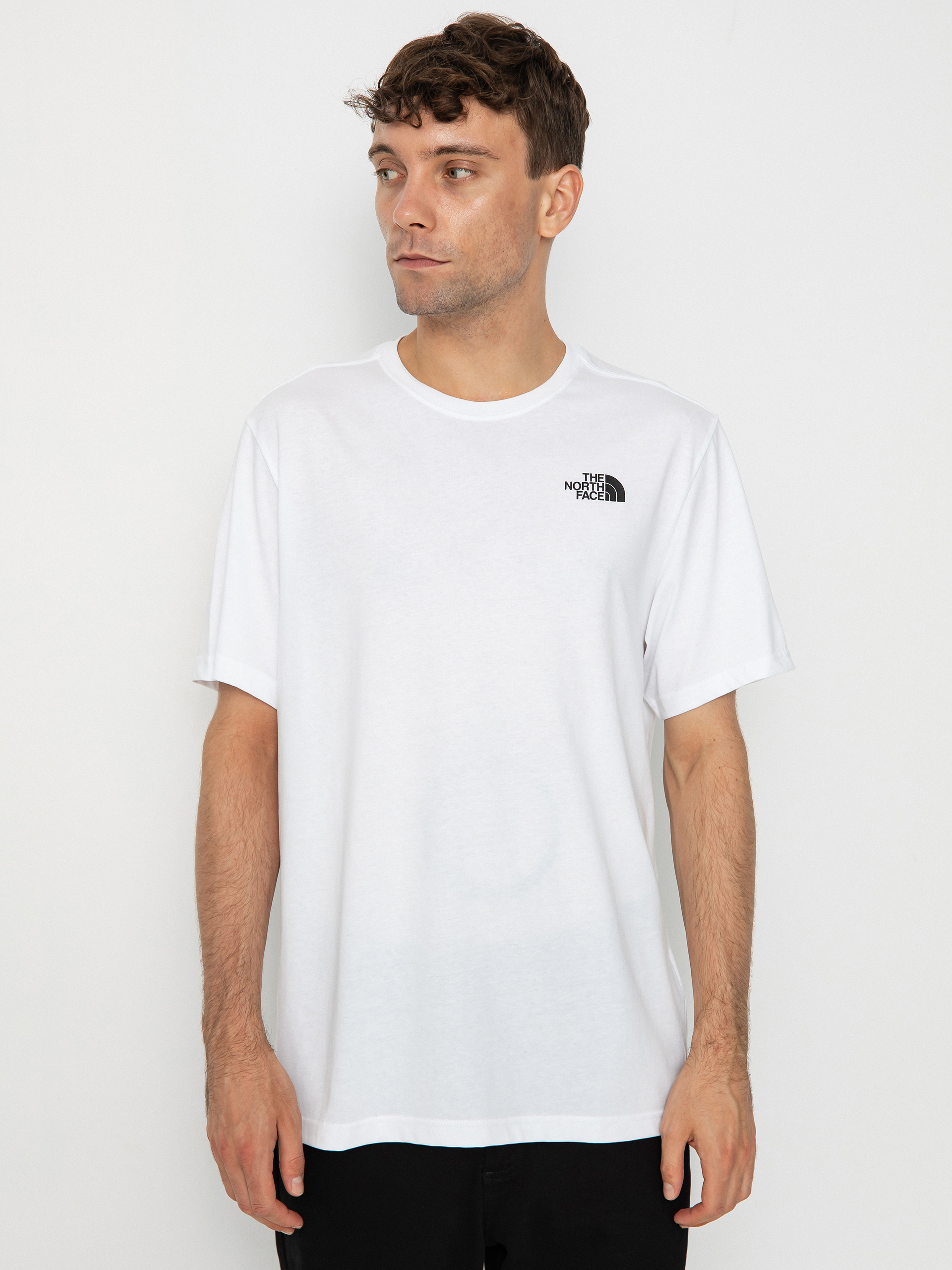 Tricou The North Face Mountain Outline (tnf white/tnf black)