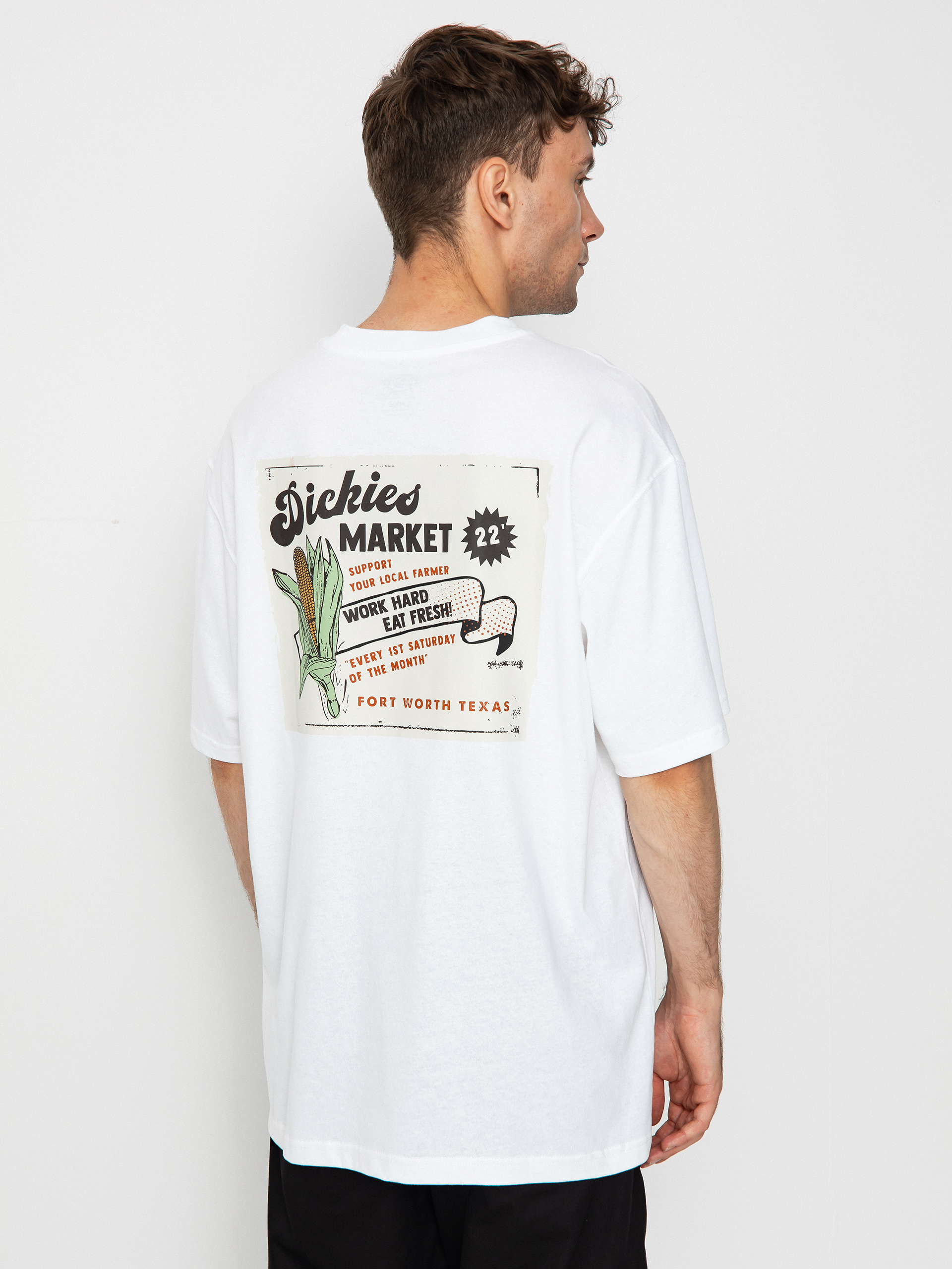 Tricou Dickies Grainfield (white)