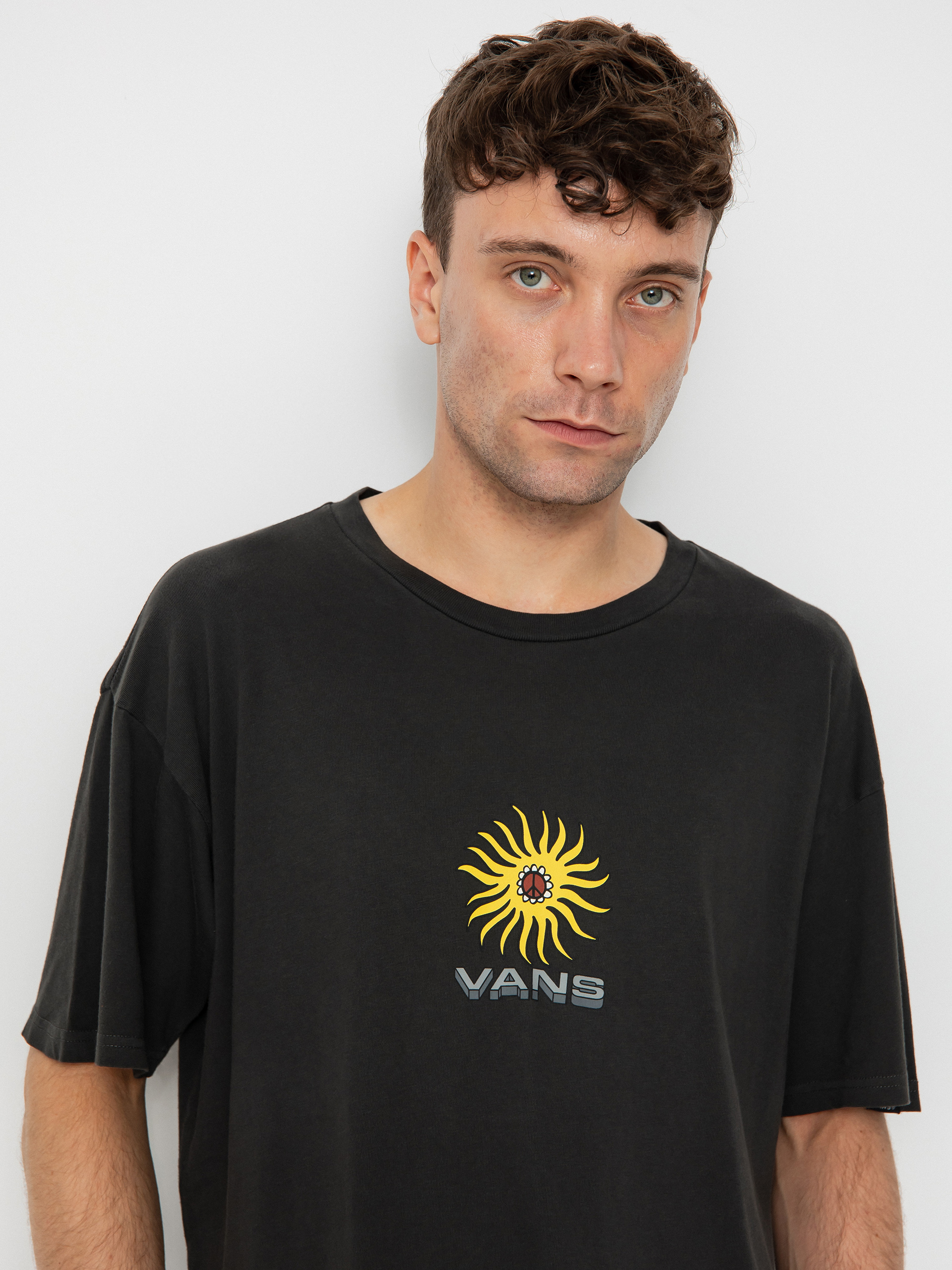 Tricou Vans Concrete Floral Vintage (black)