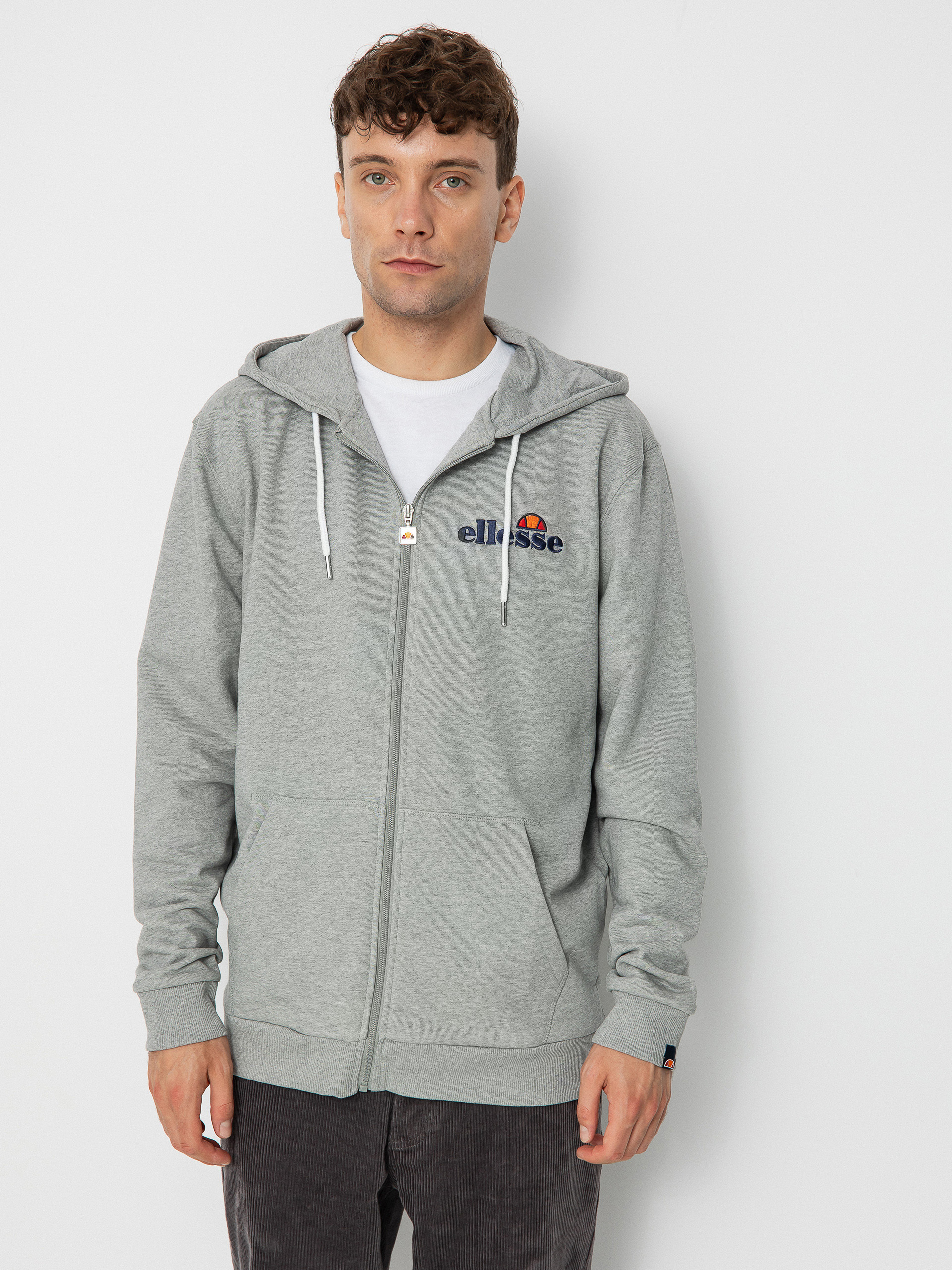 Hanorac cu glugă Ellesse Briero HD (grey marl)
