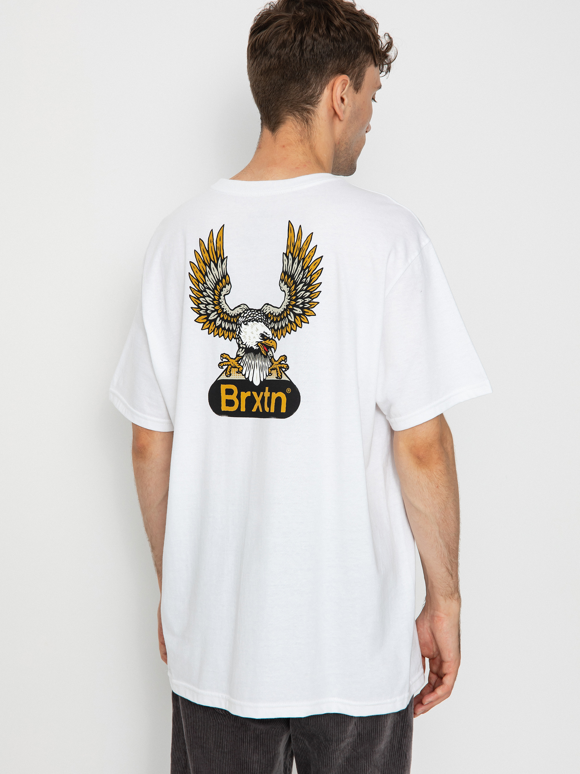 Tricou Brixton Merrick Stt (white)