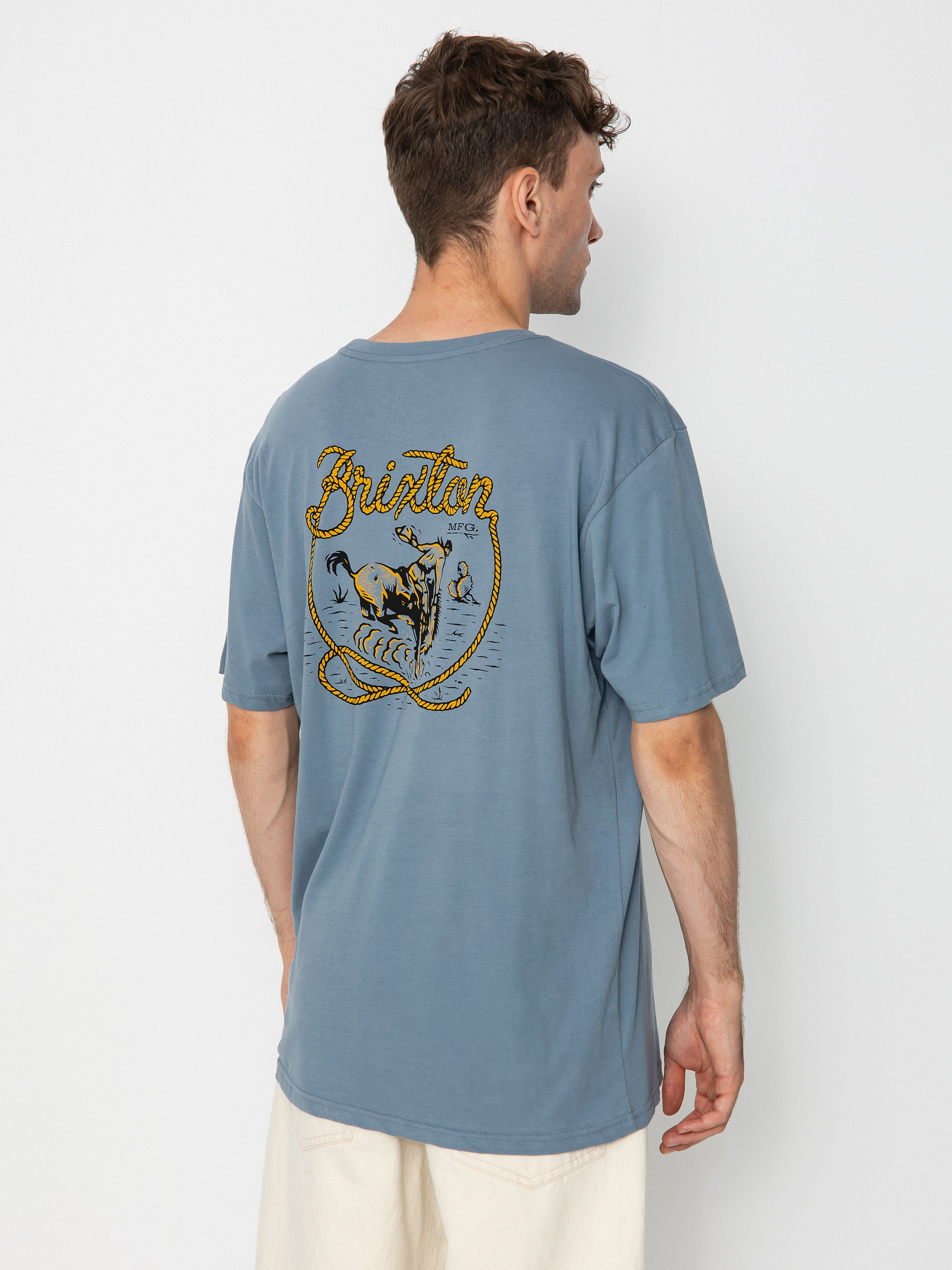 Tricou Brixton Omaha Tlrt (flint blue)