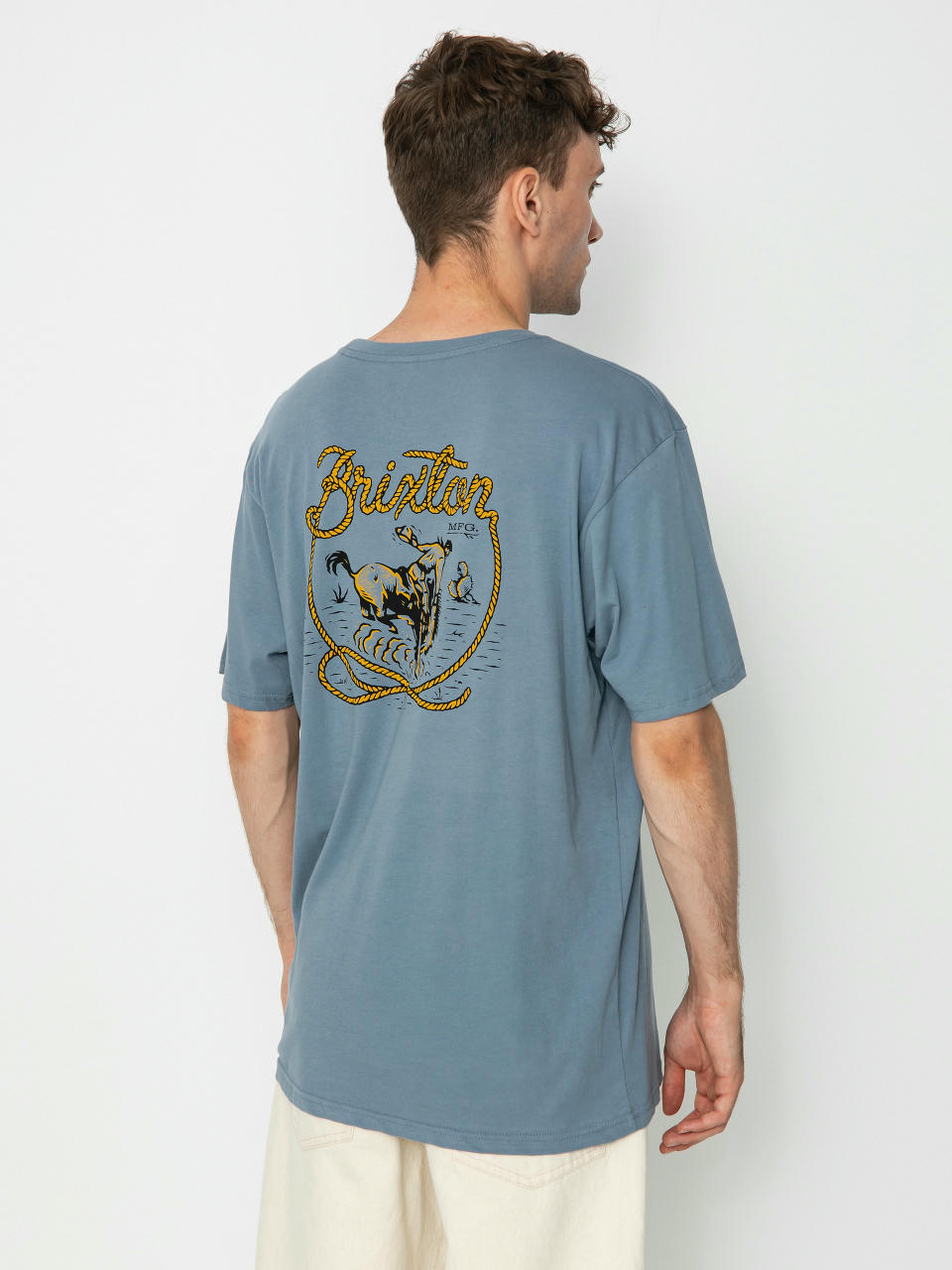 Tricou Brixton Omaha Tlrt (flint blue)