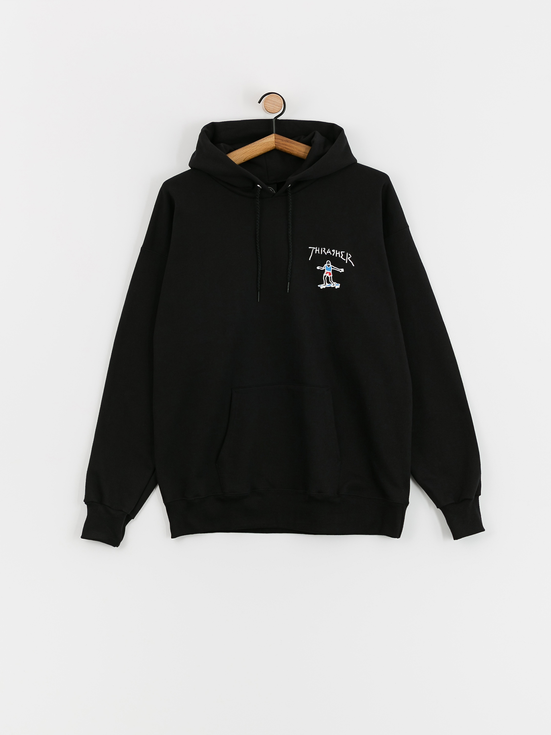Hanorac cu glugă Thrasher Gonz Mini Logo HD (black)