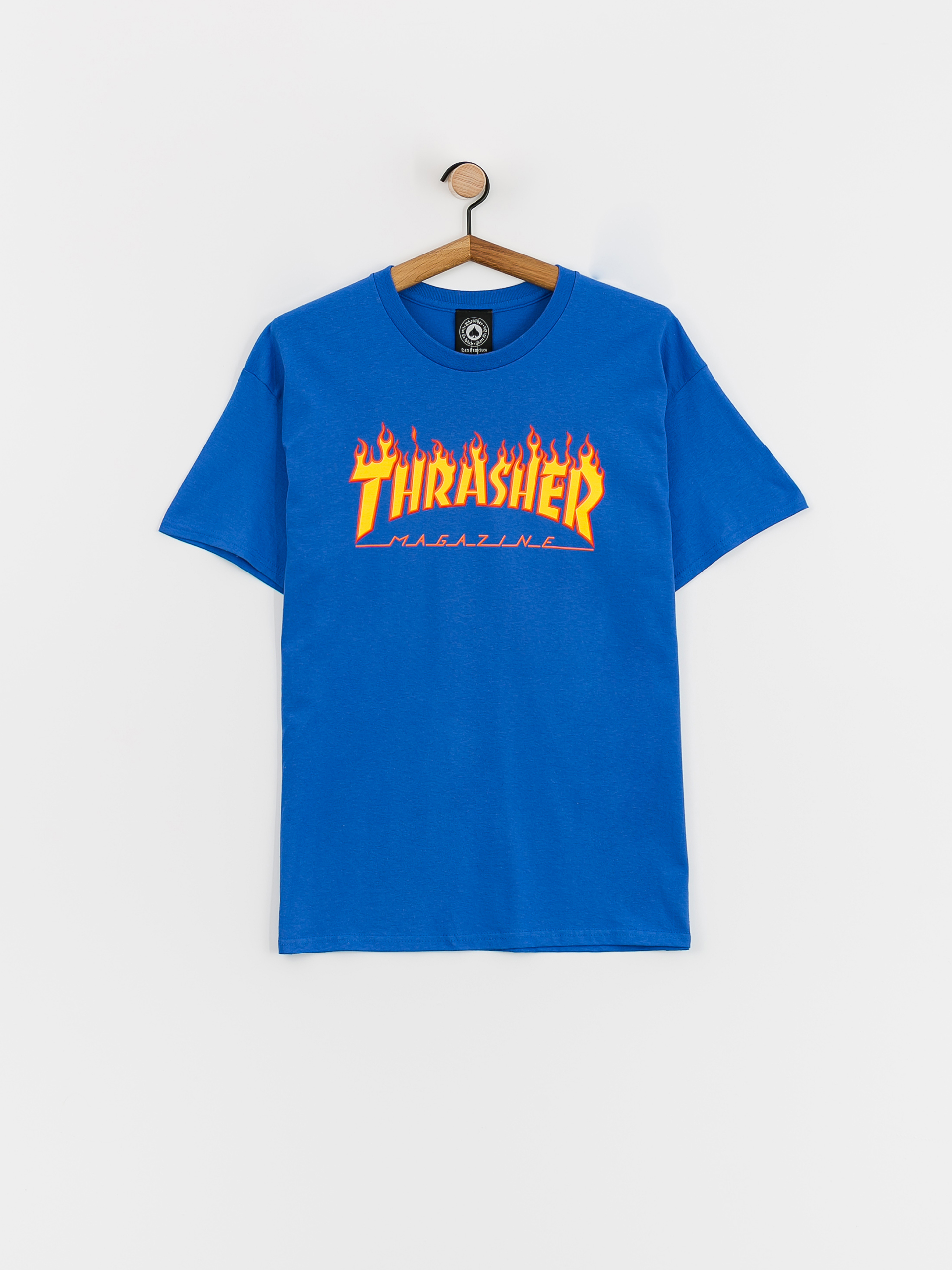 Tricou Thrasher Flame Logo (royal blue)