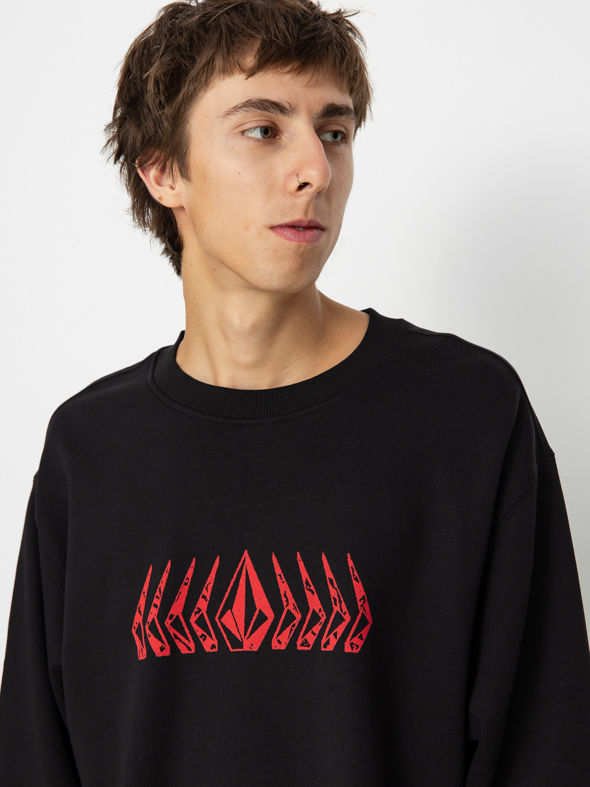 Hanorac Volcom Watanite Crew (black)