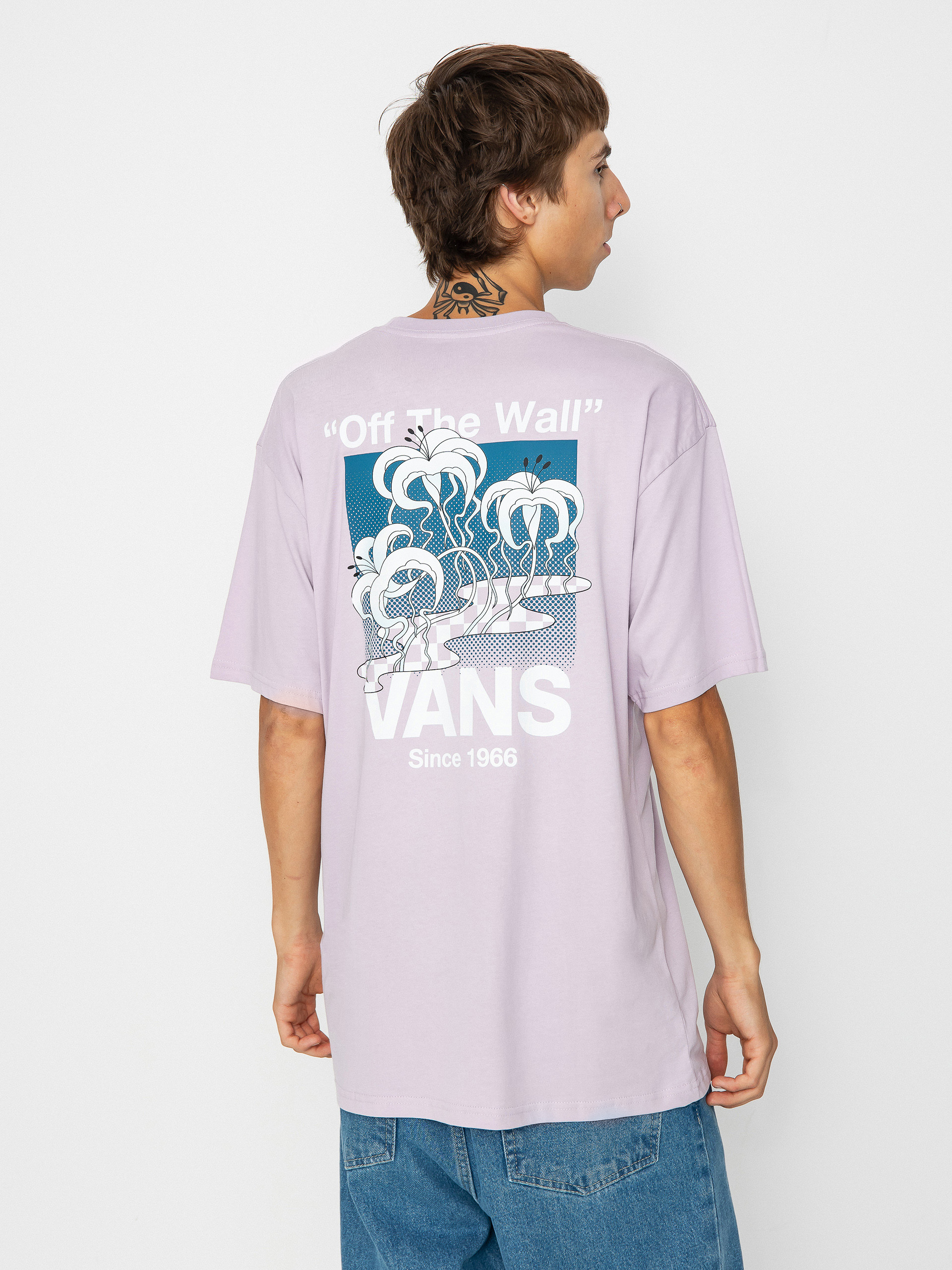 Tricou Vans Checkerboard Blooming (lavender frost)