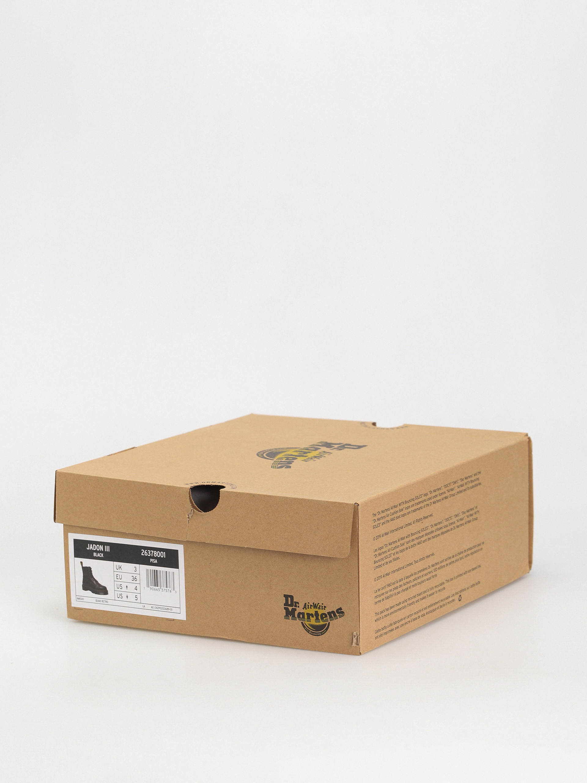 Pantofi Dr. Martens Jadon III (black pisa)