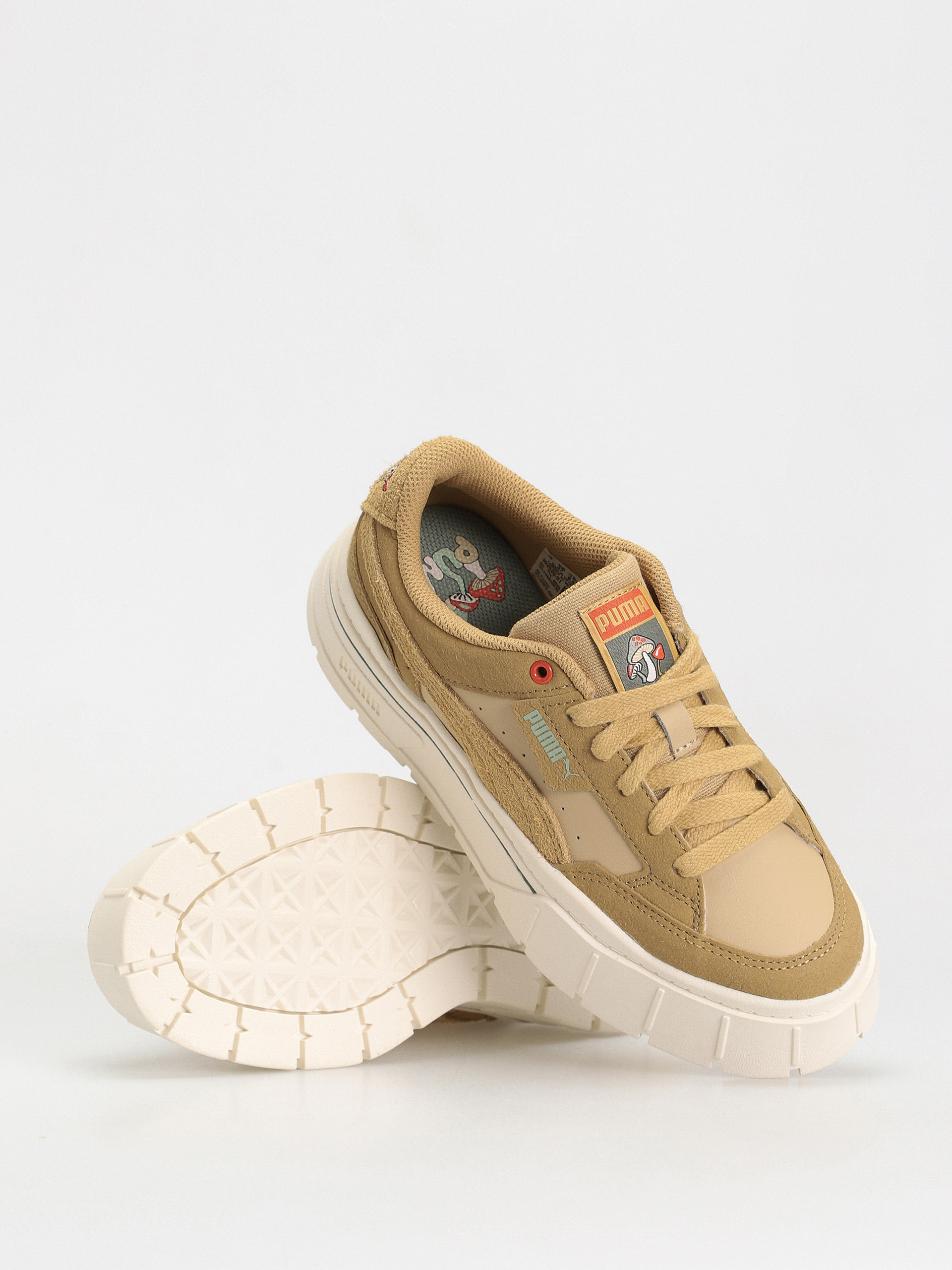 Pantofi Puma Mayze Stack Re Place Wmn (beige granola)