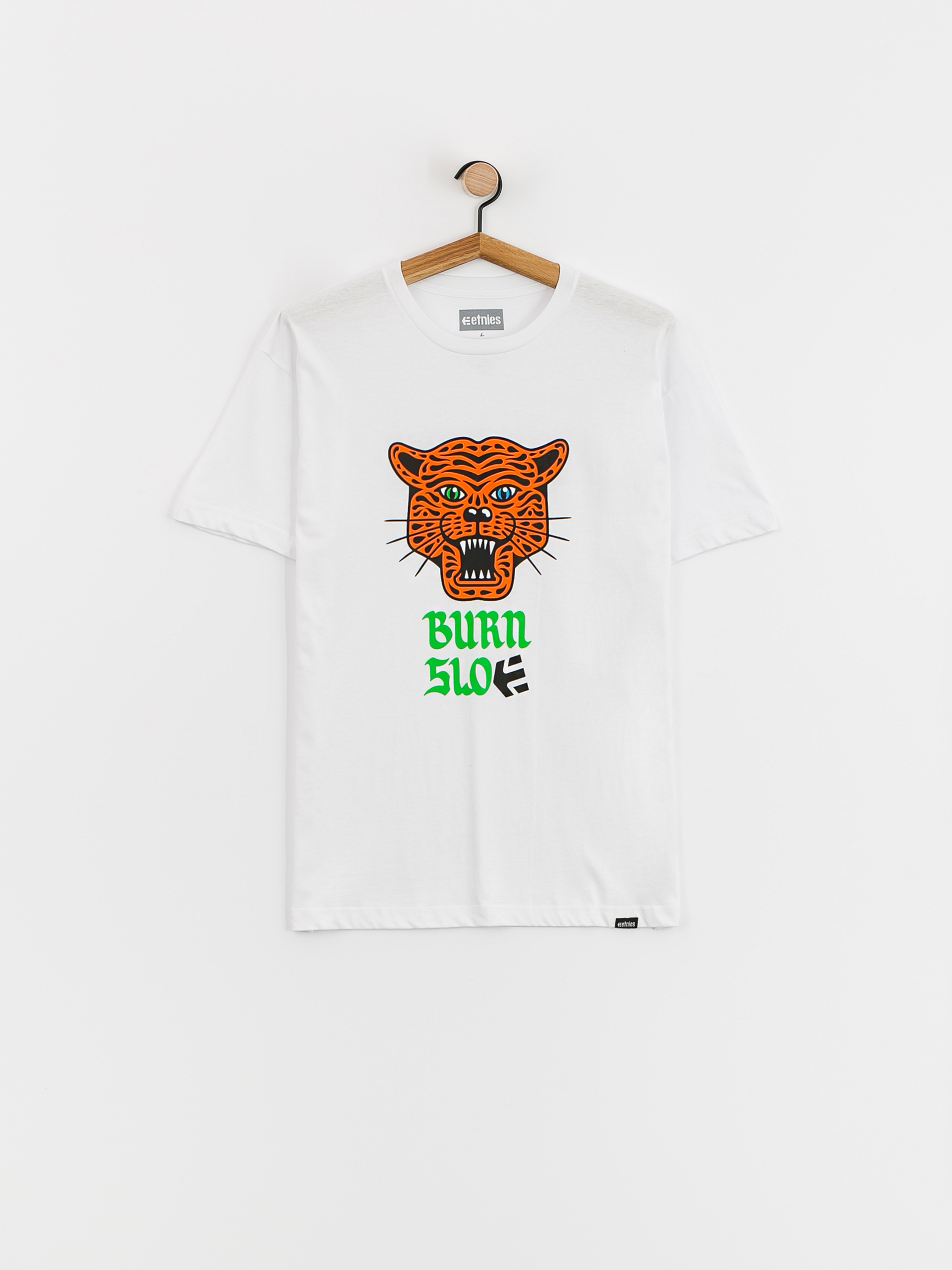 Tricou Etnies Burn Slow (white)