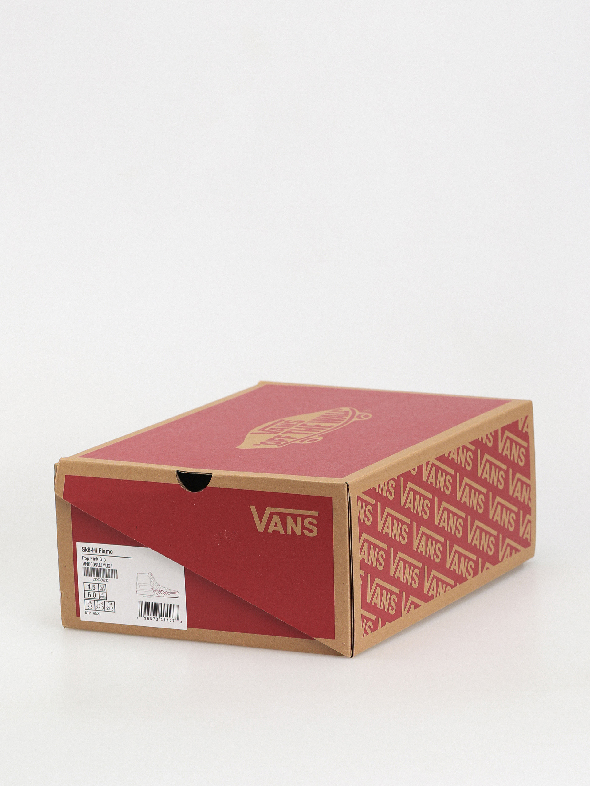 Pantofi Vans Sk8 Hi Flame (pop pink glo)