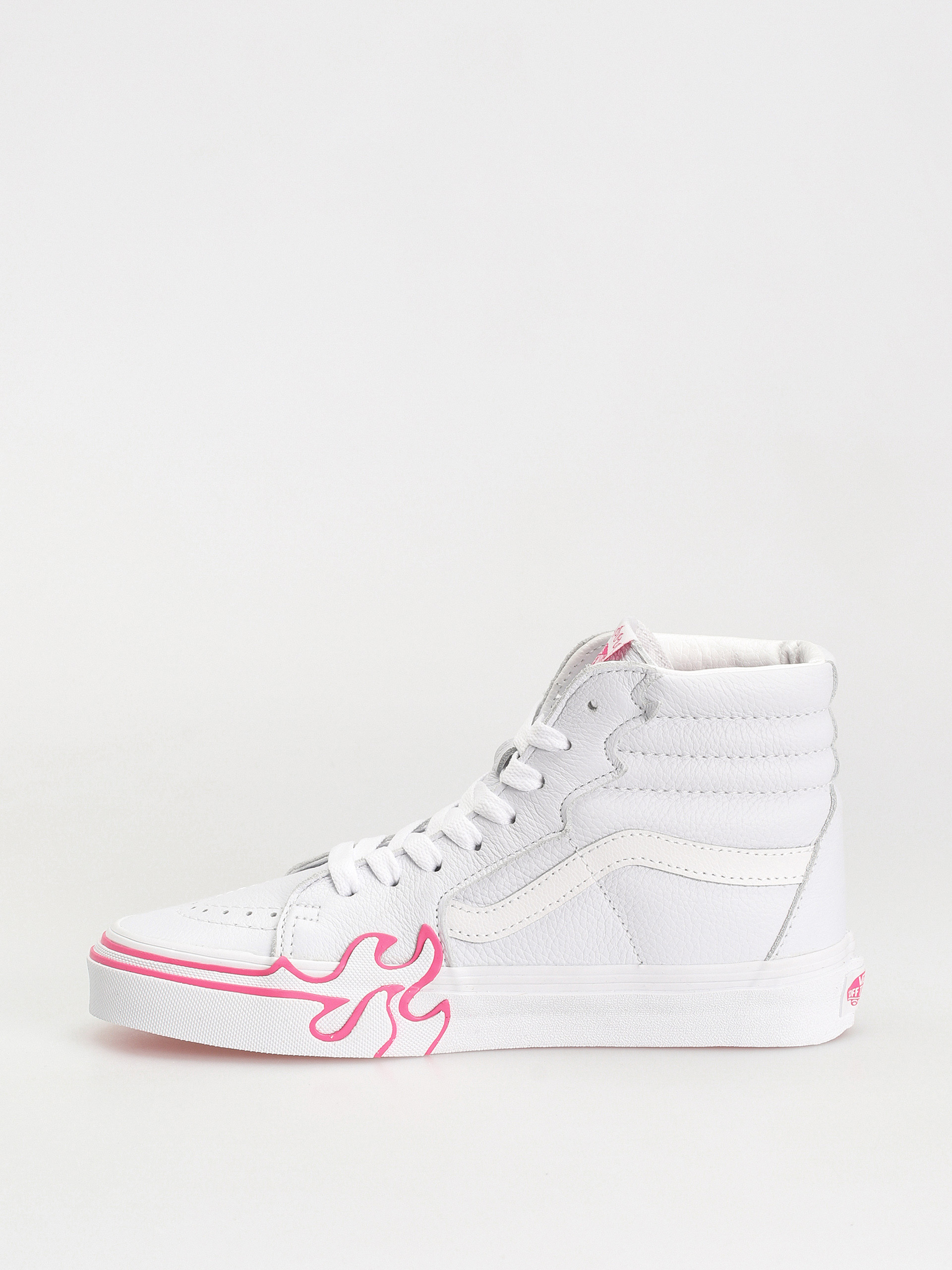 Pantofi Vans Sk8 Hi Flame (pop pink glo)