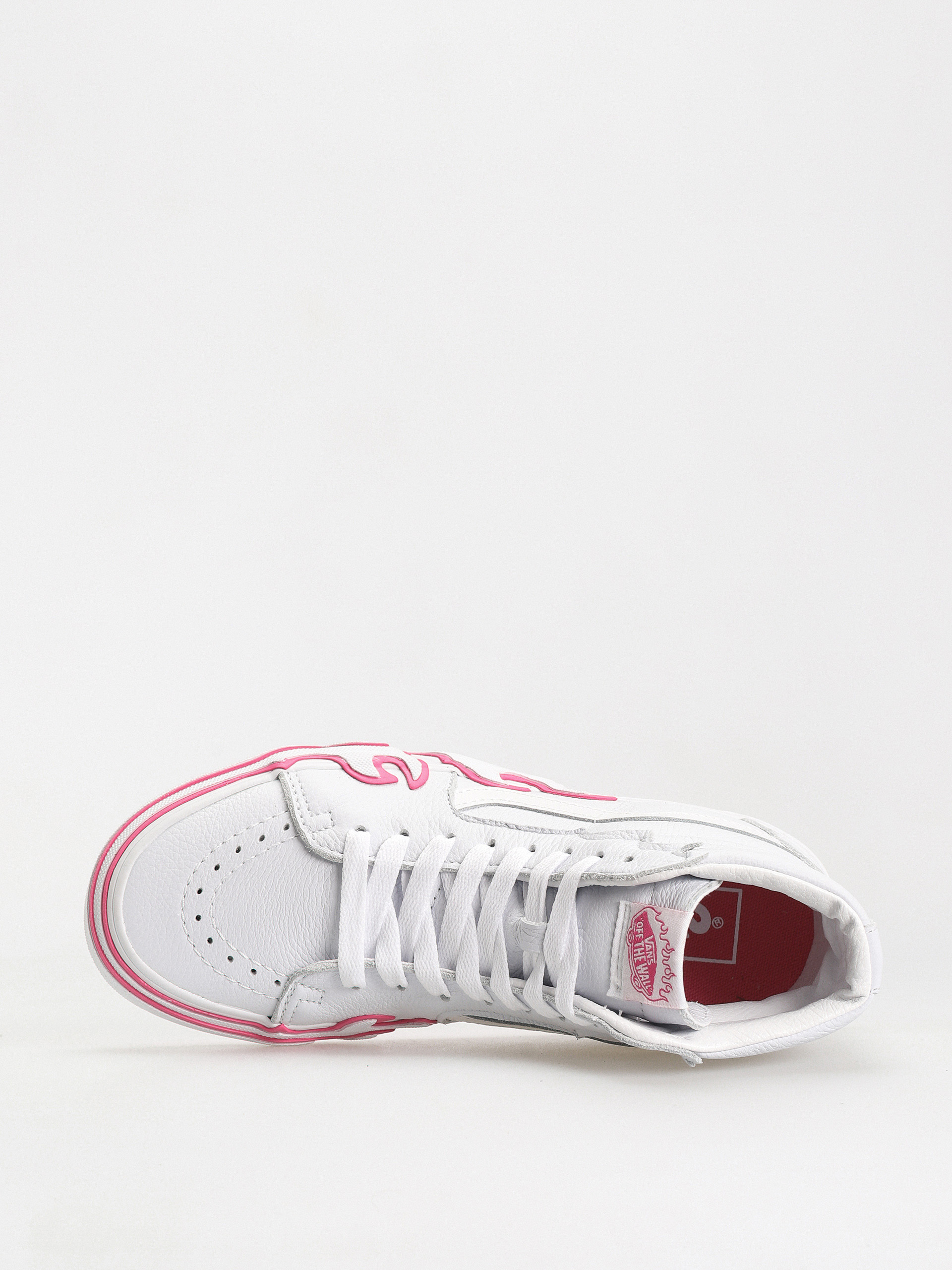 Pantofi Vans Sk8 Hi Flame (pop pink glo)