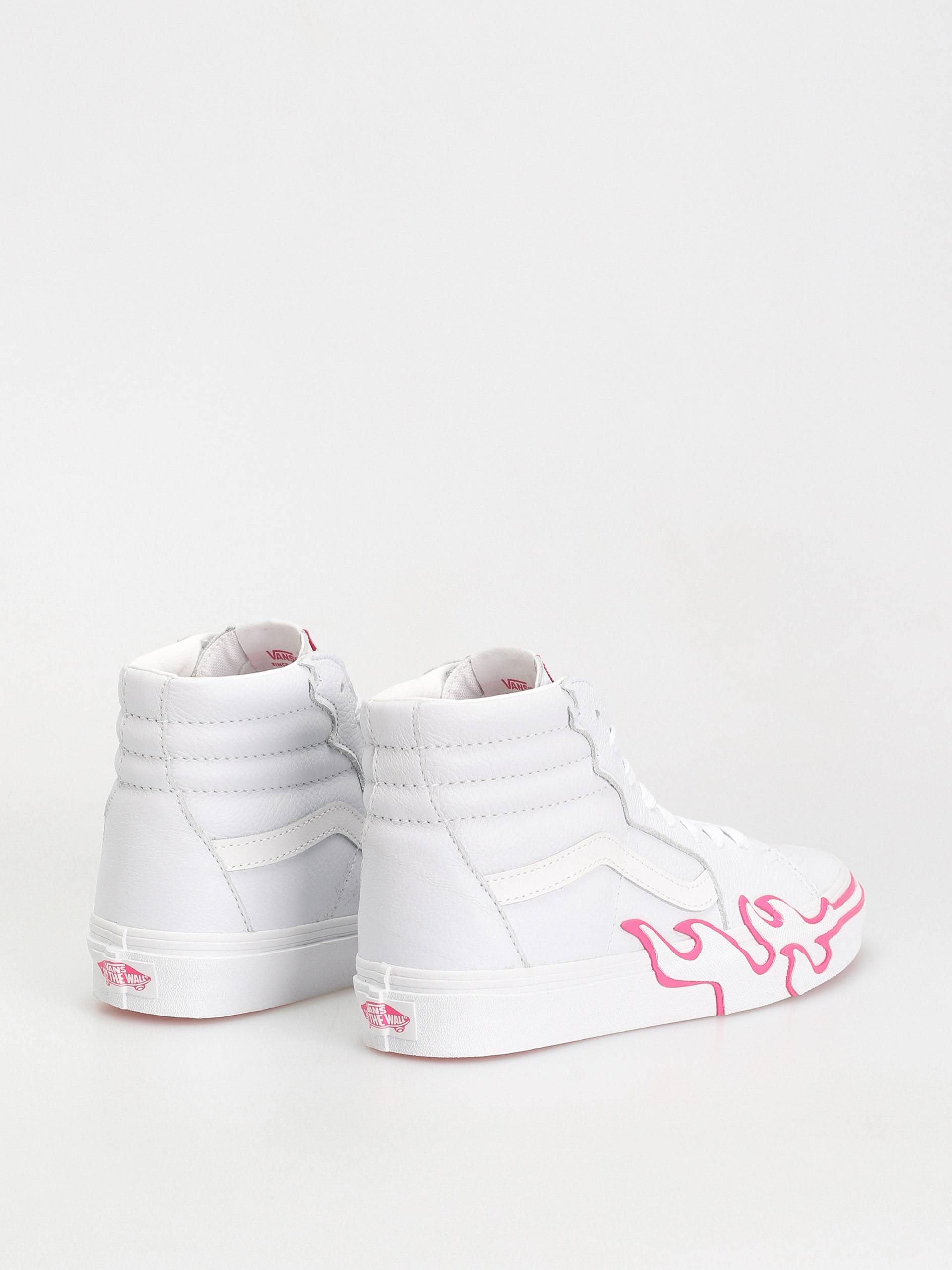 Pantofi Vans Sk8 Hi Flame (pop pink glo)