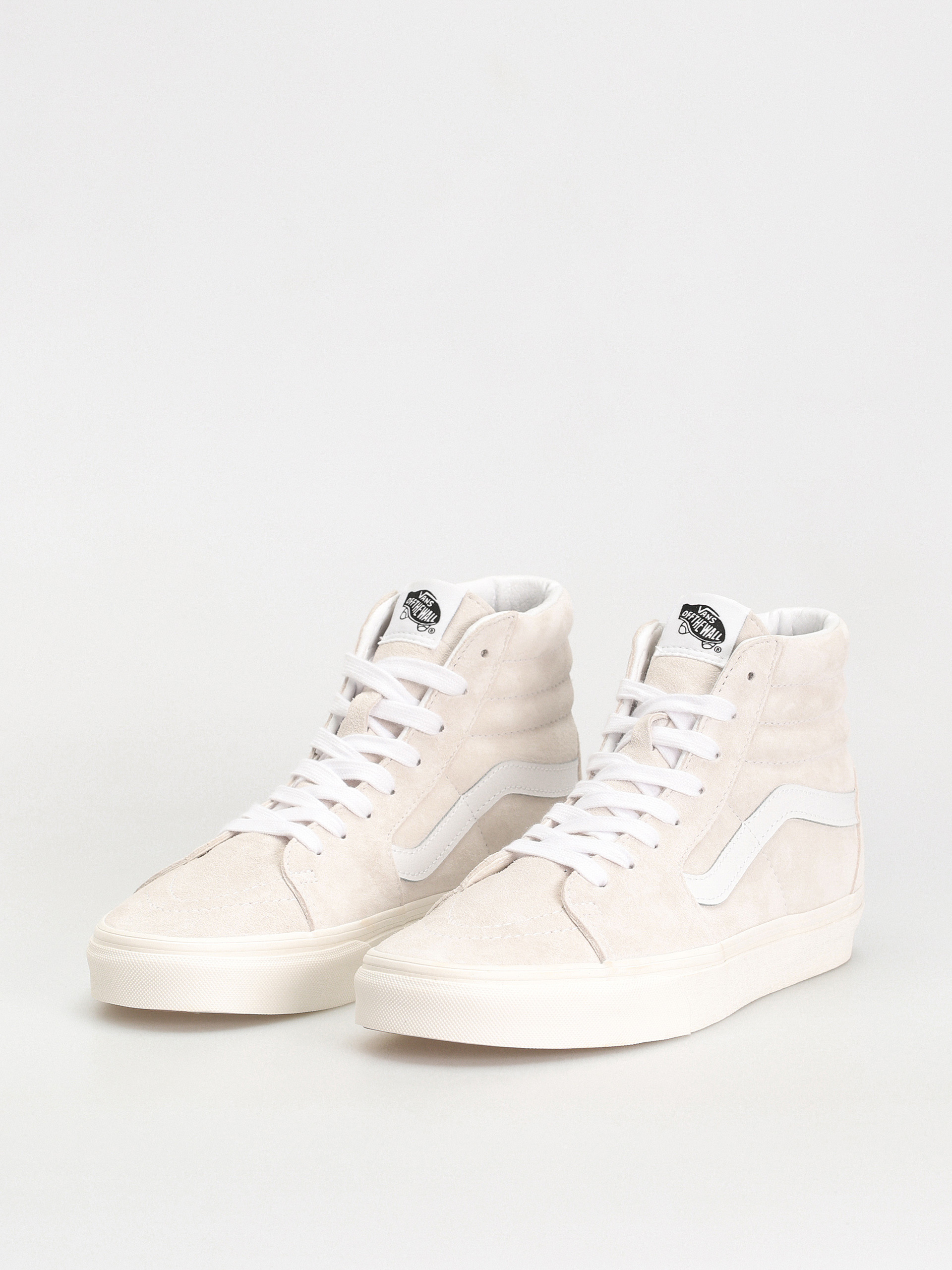 Pantofi Vans Sk8 Hi (pig suede blanc de blanc)