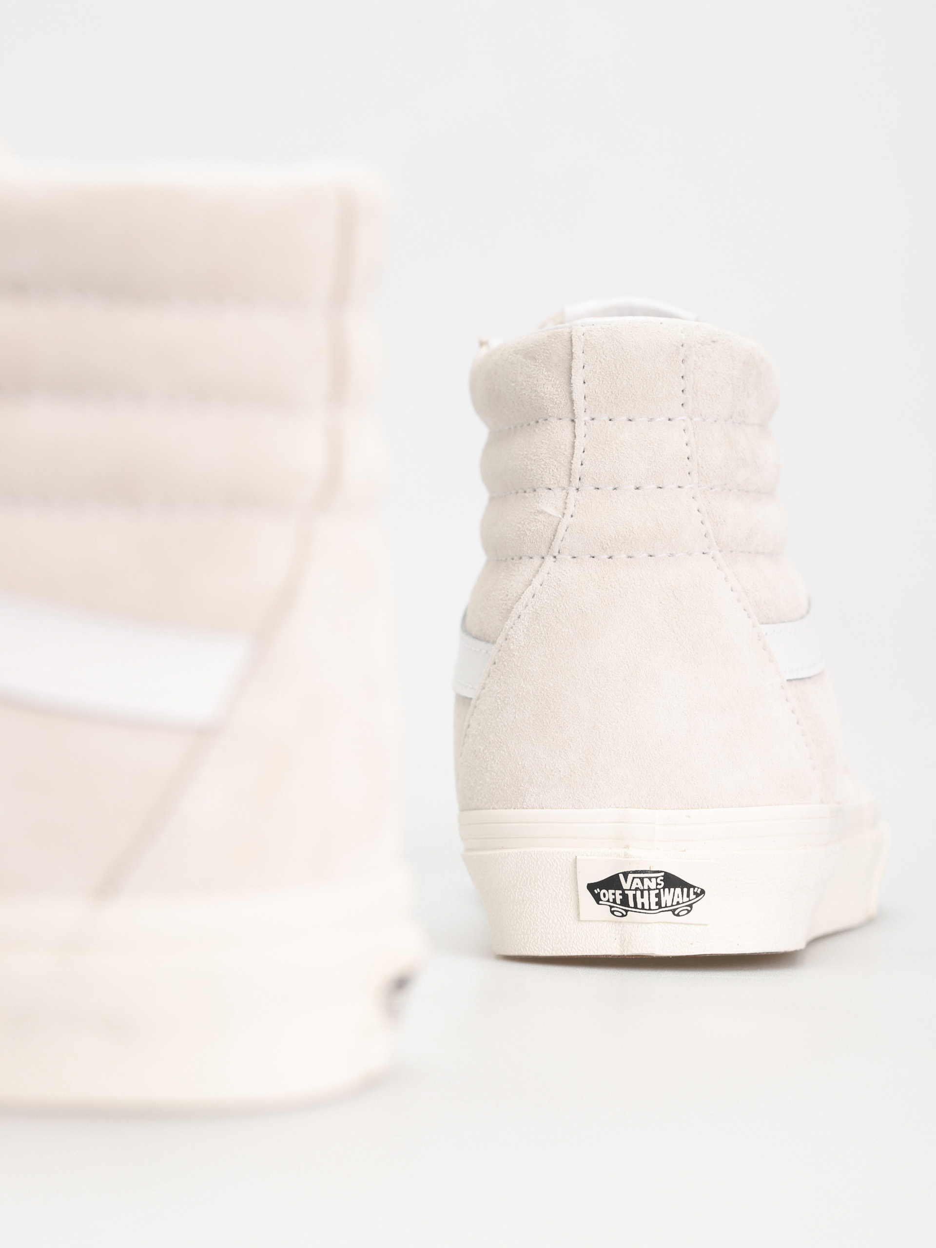 Pantofi Vans Sk8 Hi (pig suede blanc de blanc)