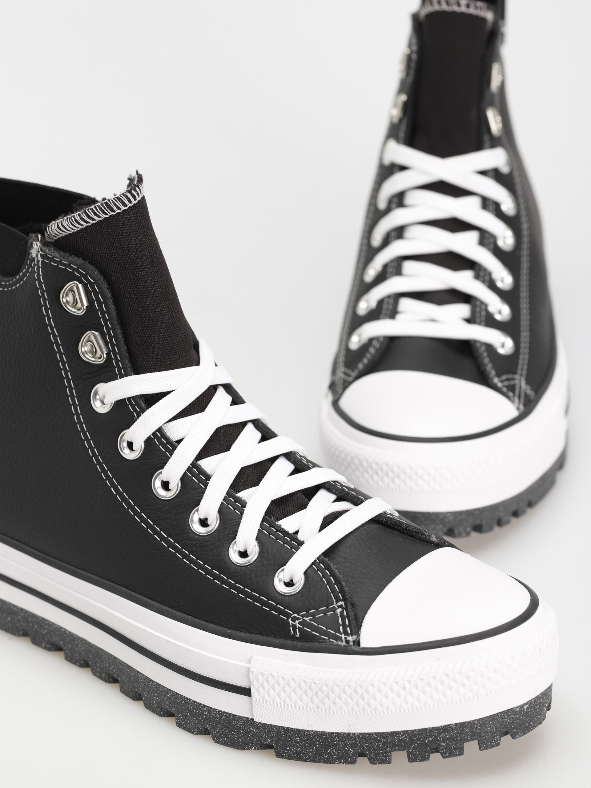Pantofi Converse Chuck Taylor City Trek Wp Hi (black/white/silver)