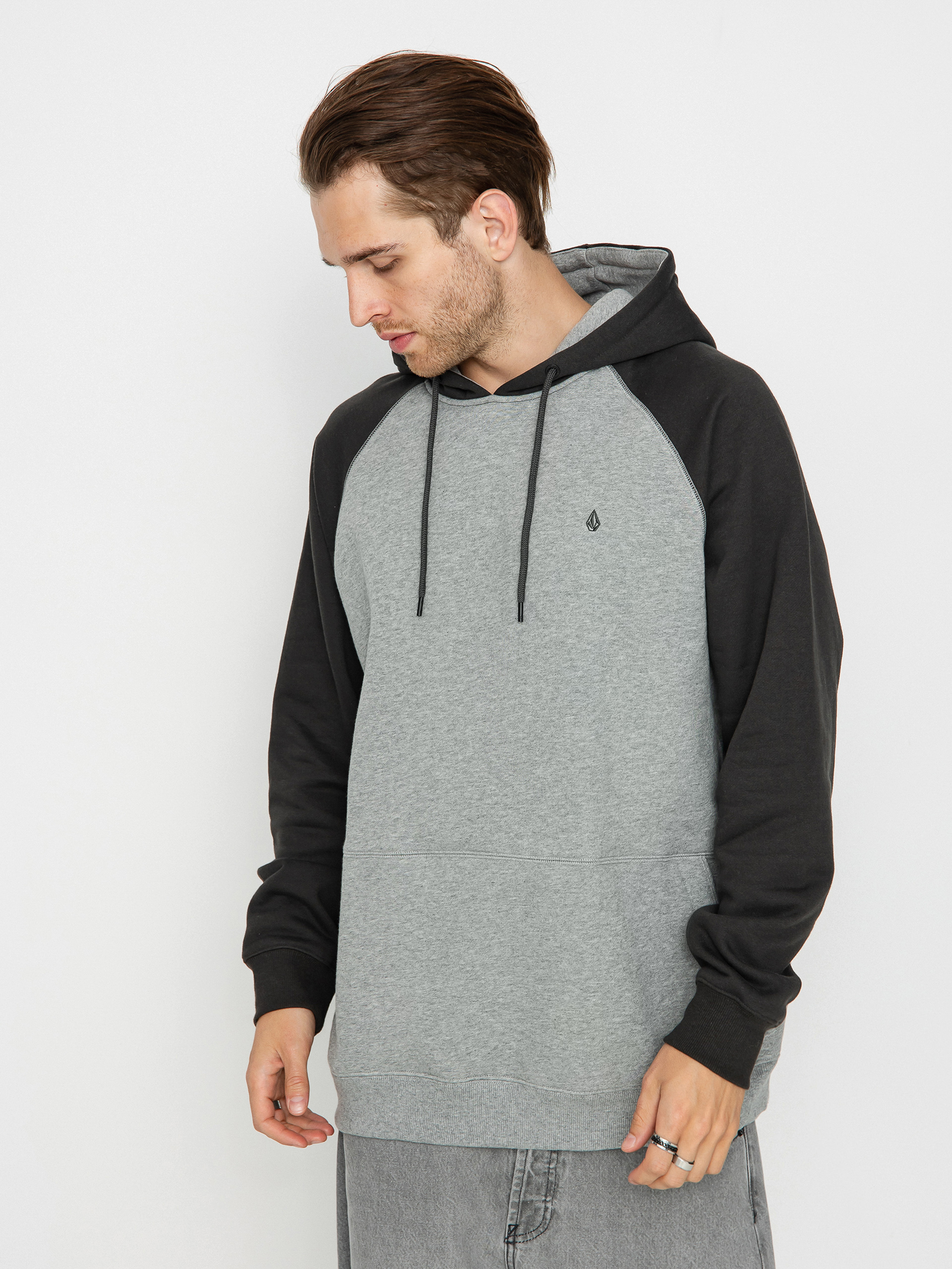 Hanorac cu glugă Volcom Homak HD (stealth)