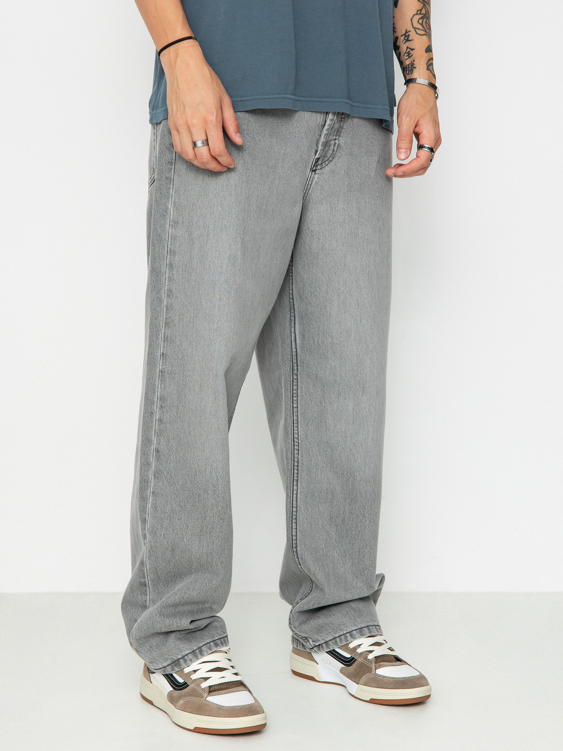 Pantaloni DC Worker Baggy (grey wash)