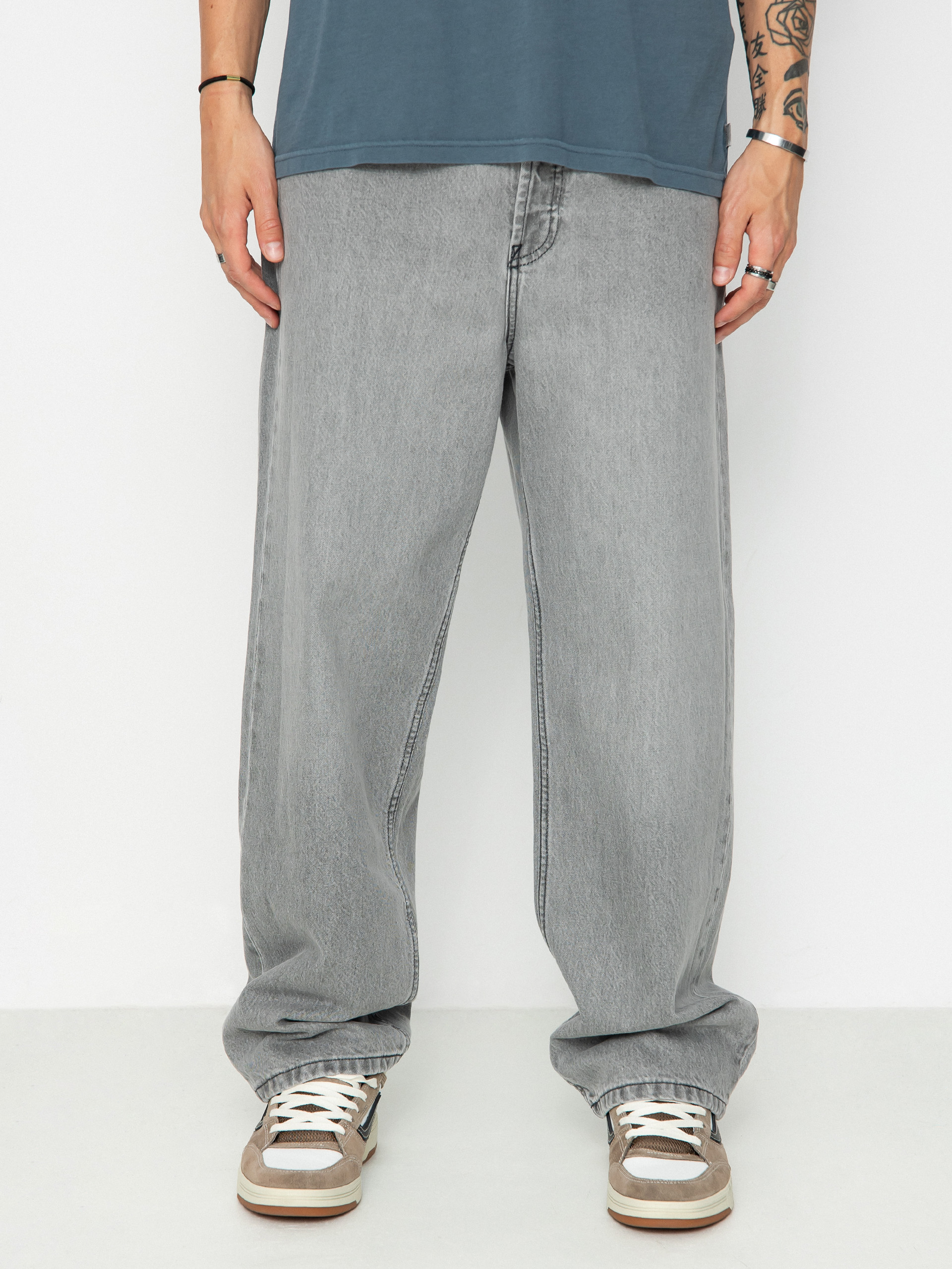 Pantaloni DC Worker Baggy (grey wash)