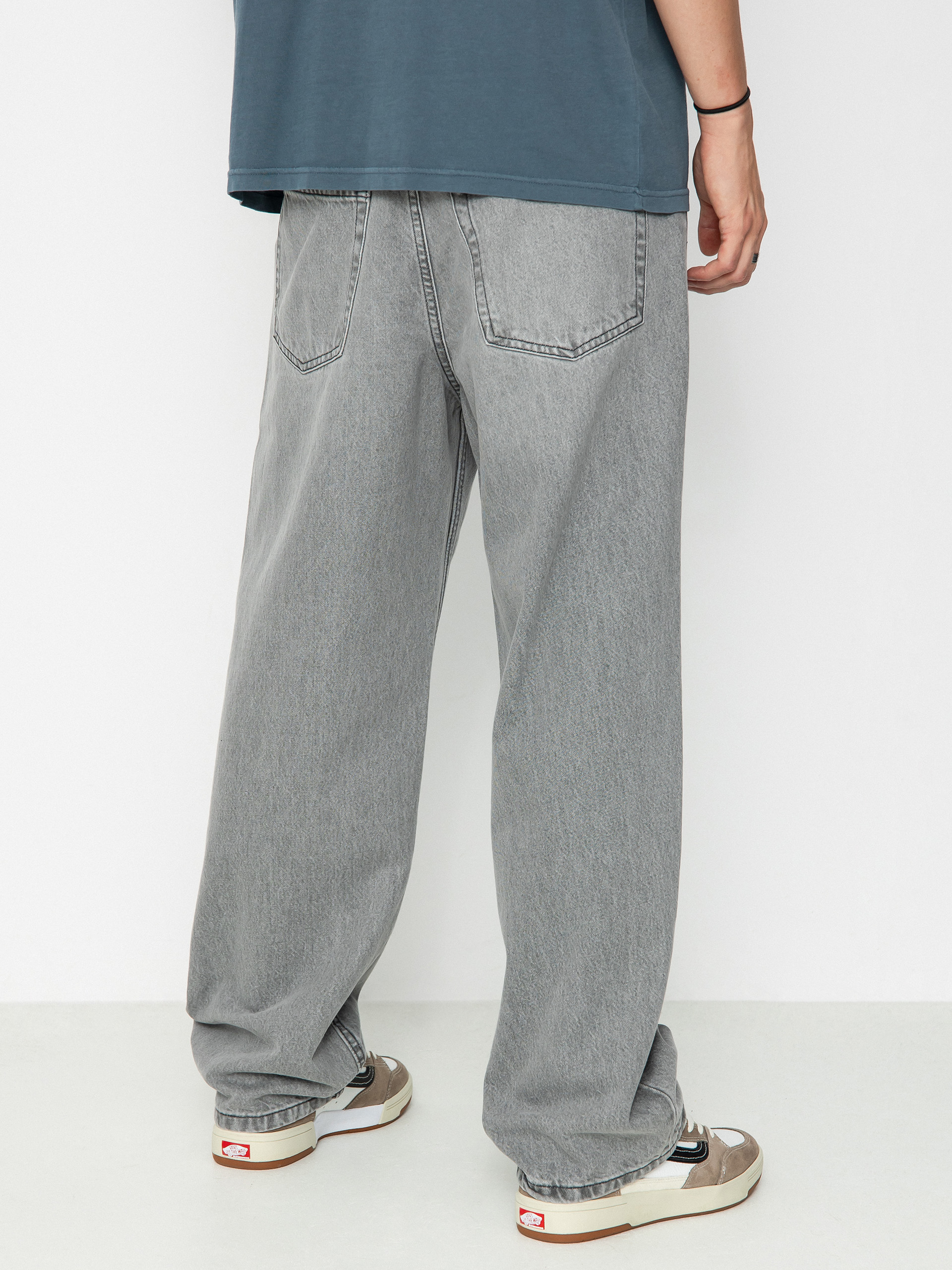 Pantaloni DC Worker Baggy (grey wash)