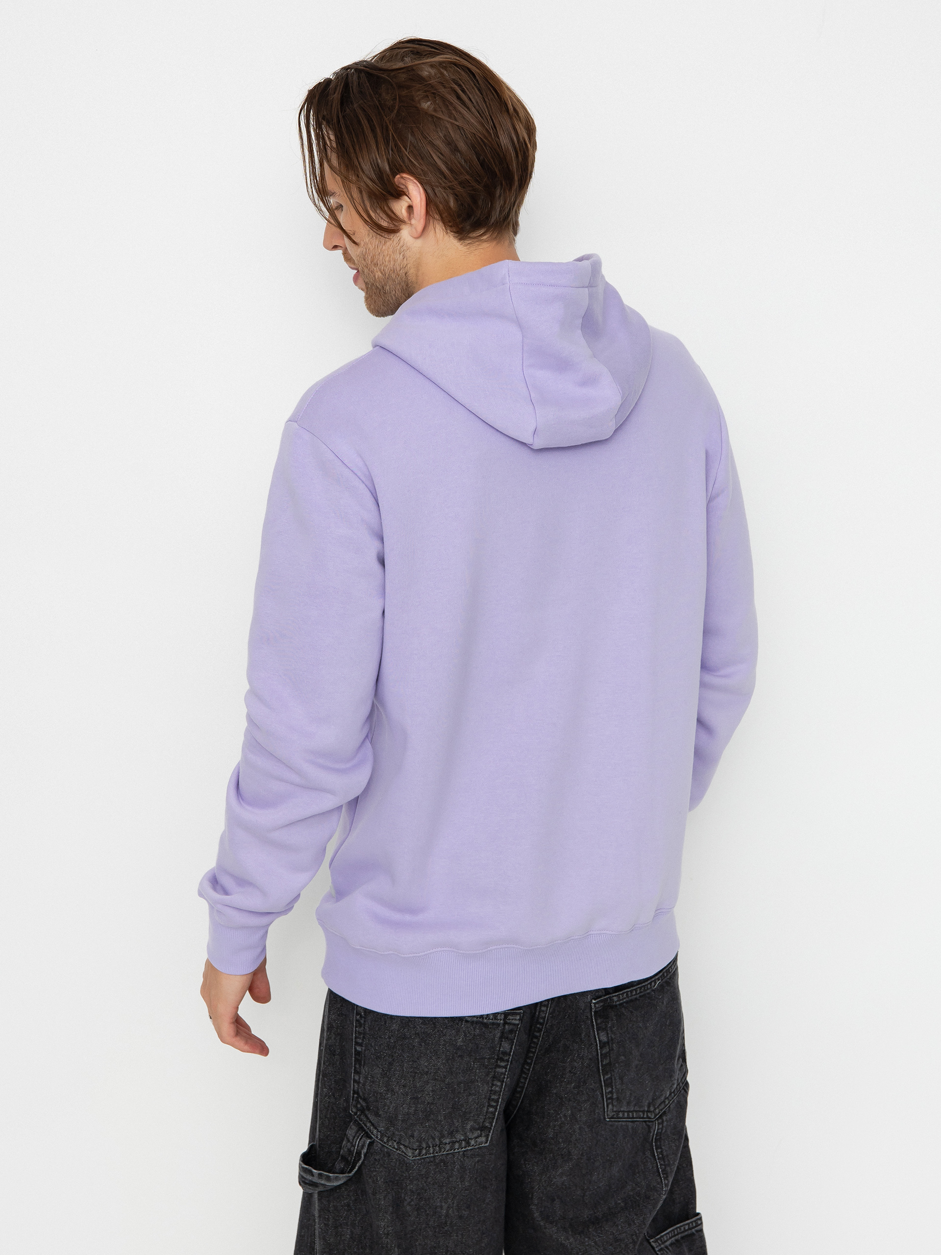 Hanorac cu glugă Quiksilver Big Logo HD (purple rose)