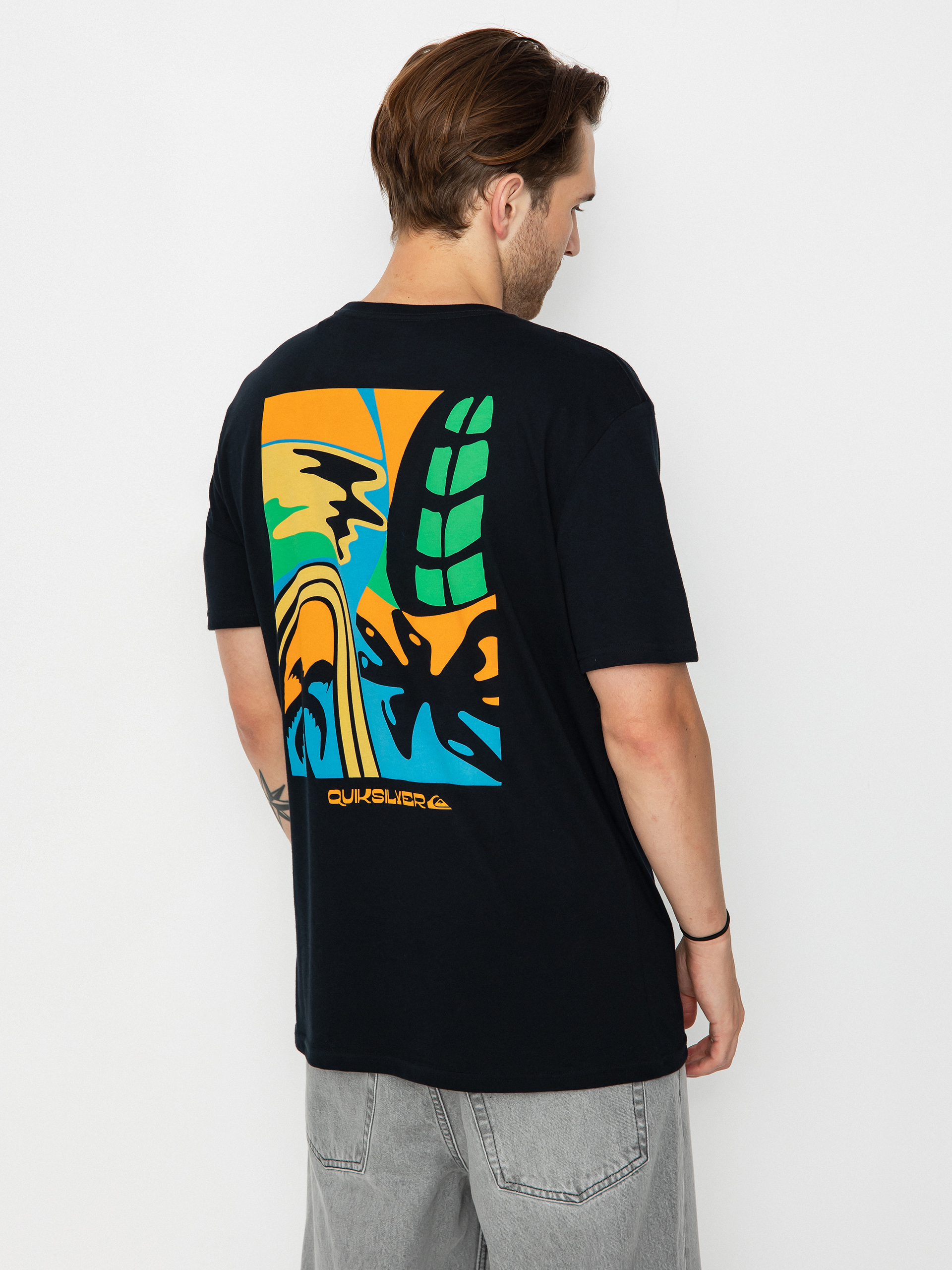 Tricou Quiksilver Weird Trip (black)