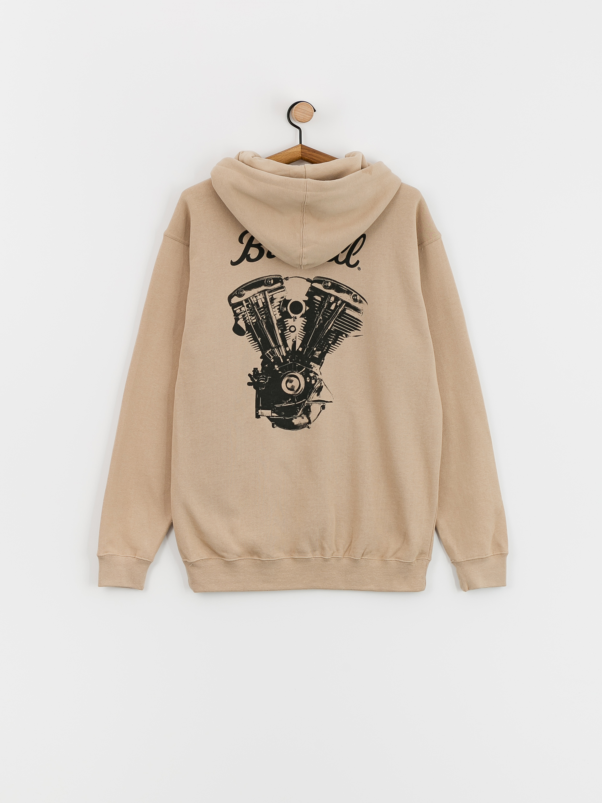 Hanorac cu glugă Emerica Biltwell HD (sand)