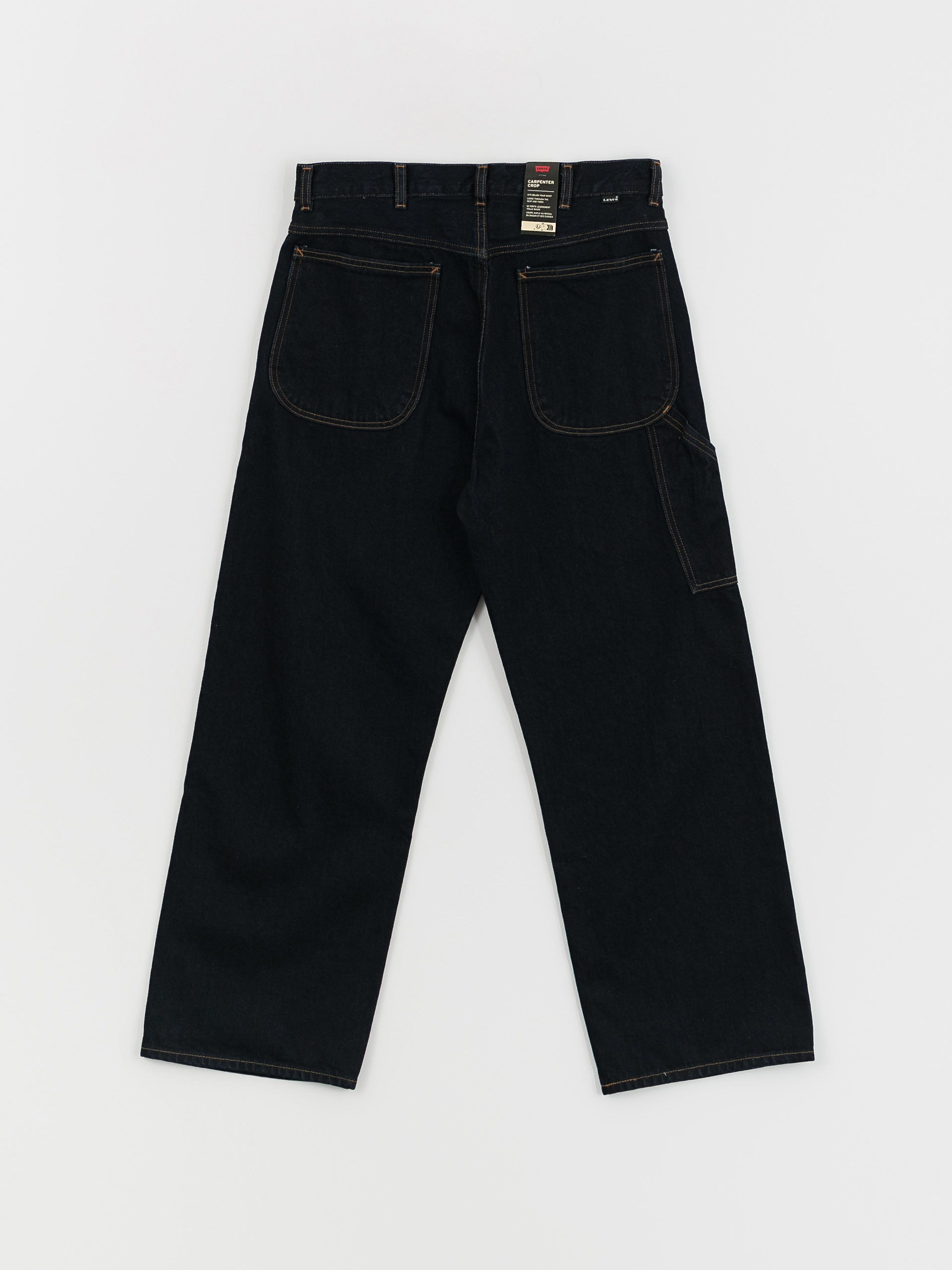 Pantaloni Levi's® Skate Crop Carpenter (dark indigo)