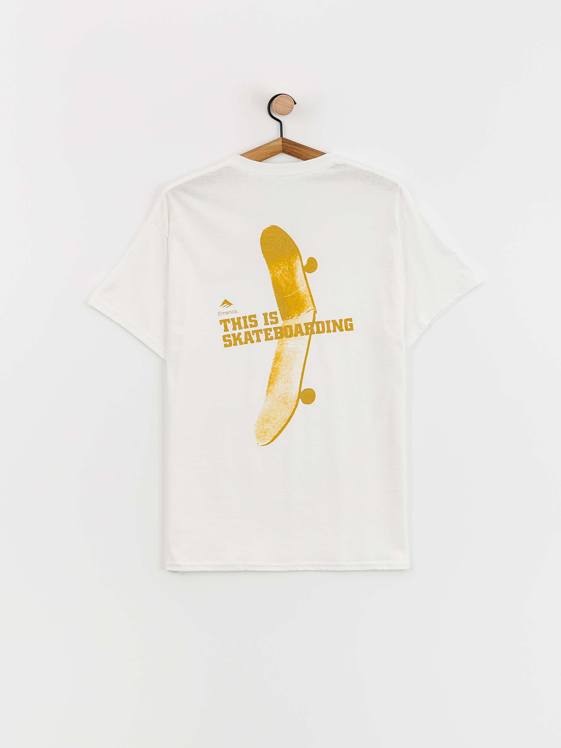 Tricou Emerica This Is Skateboarding (white)