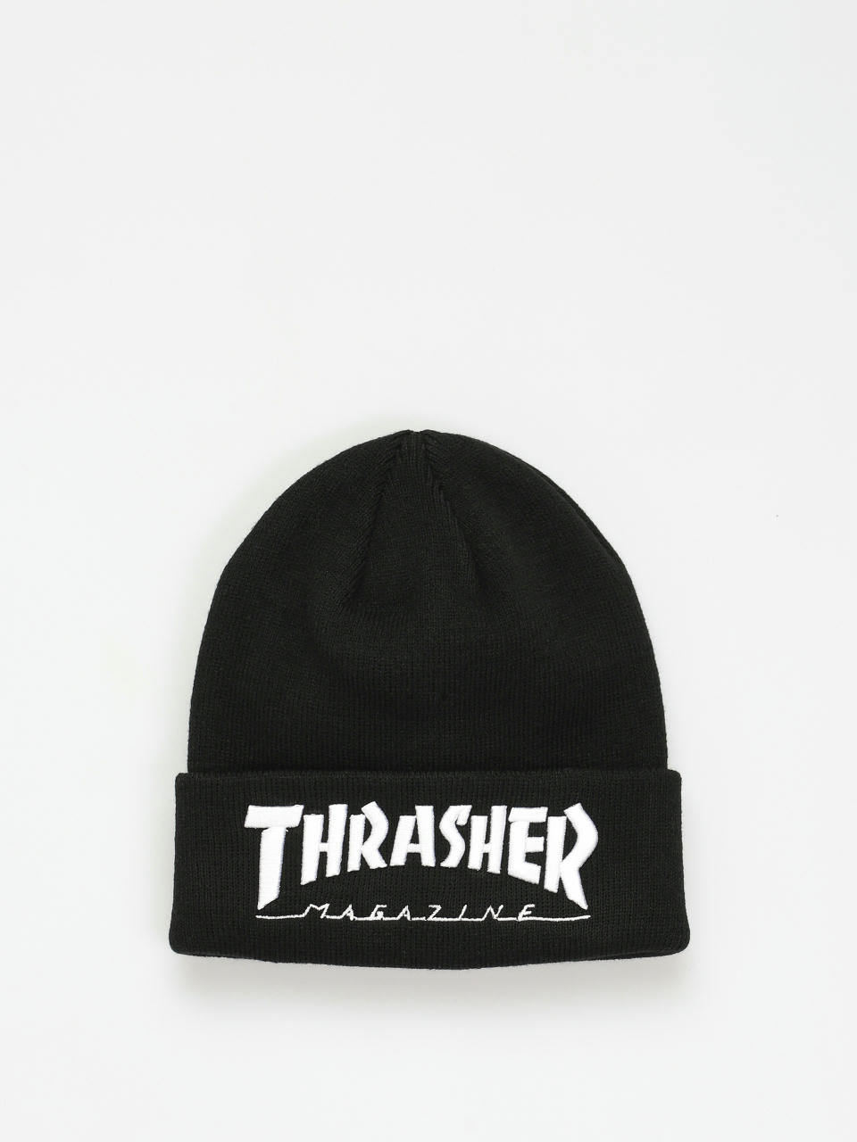 Căciulă Thrasher Embroidered Logo (black/white)