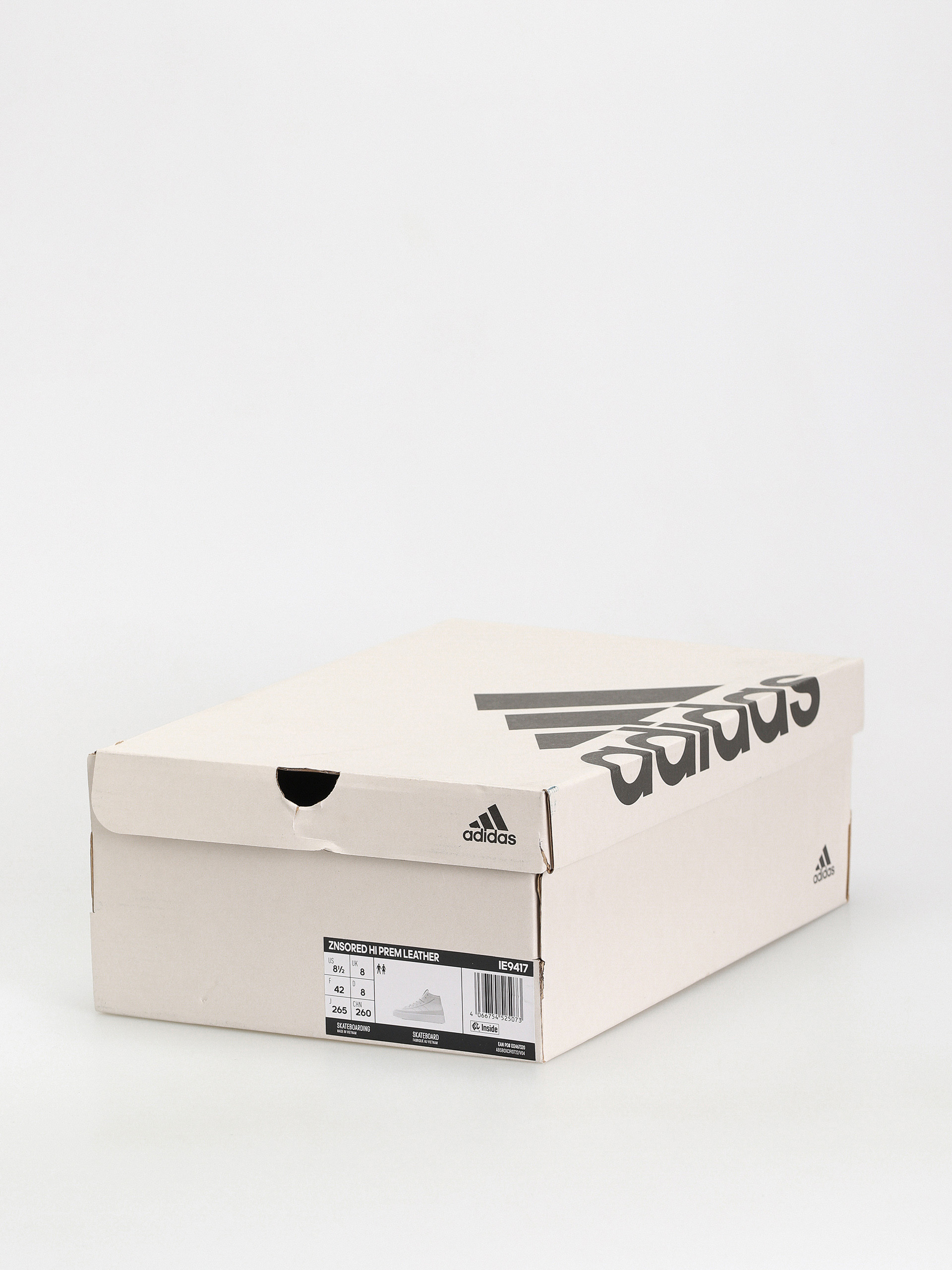 Pantofi adidas Znsored Hi Prem Leather - alb (ftwwht/ftwwht/ftwwht)