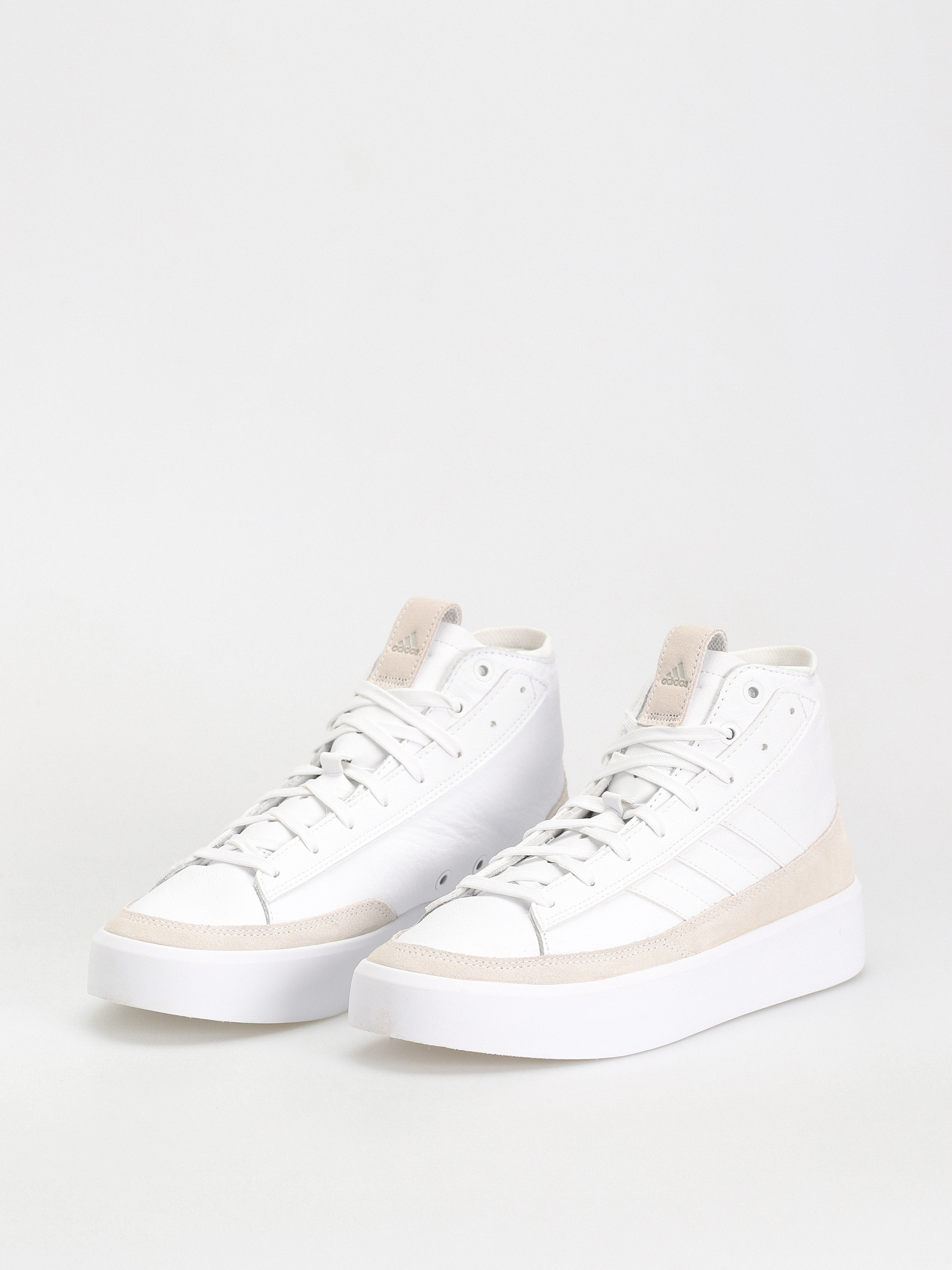 Pantofi adidas Znsored Hi Prem Leather - alb (ftwwht/ftwwht/ftwwht)