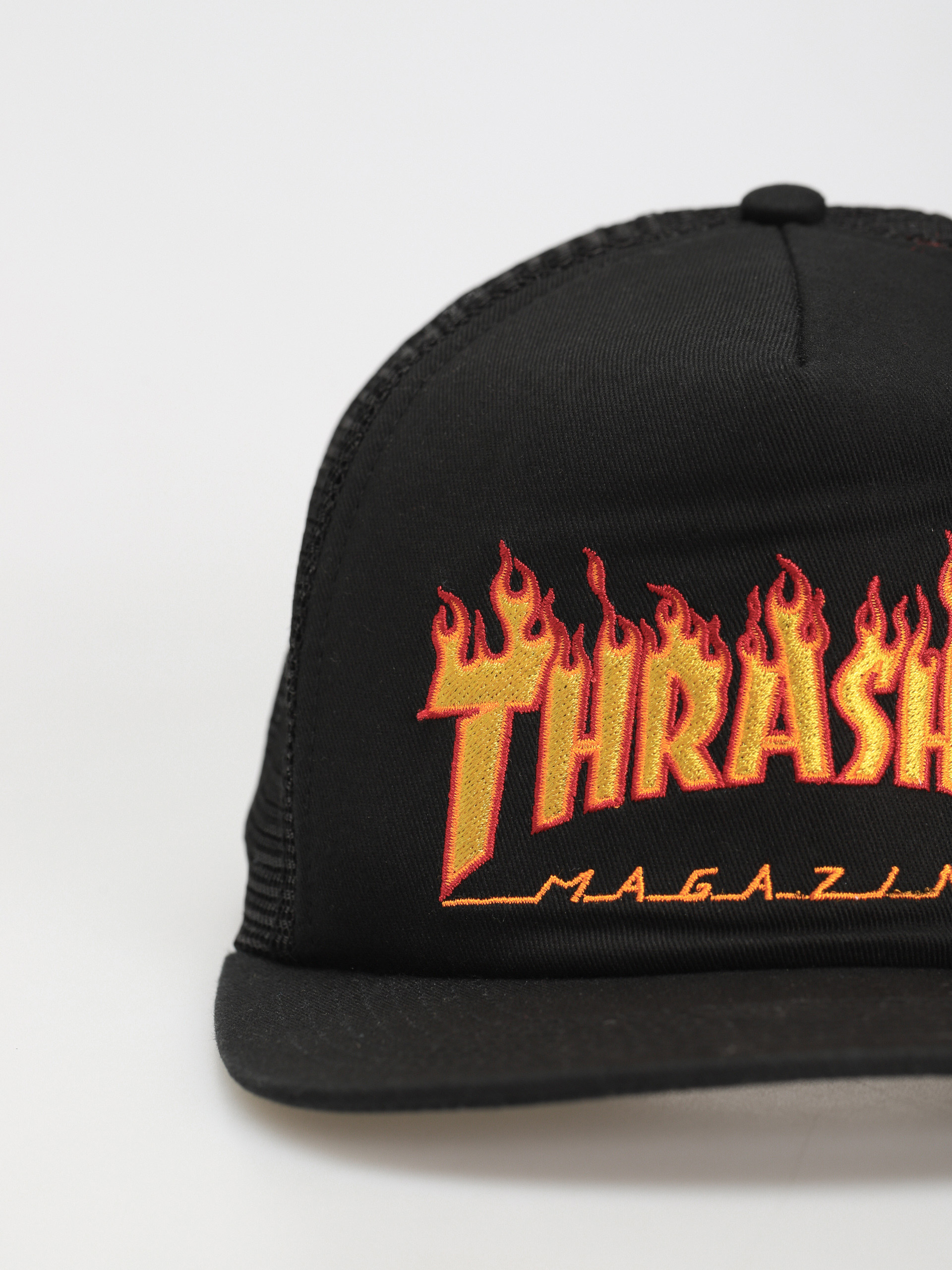 Șapcă Thrasher Flame Emb (black)