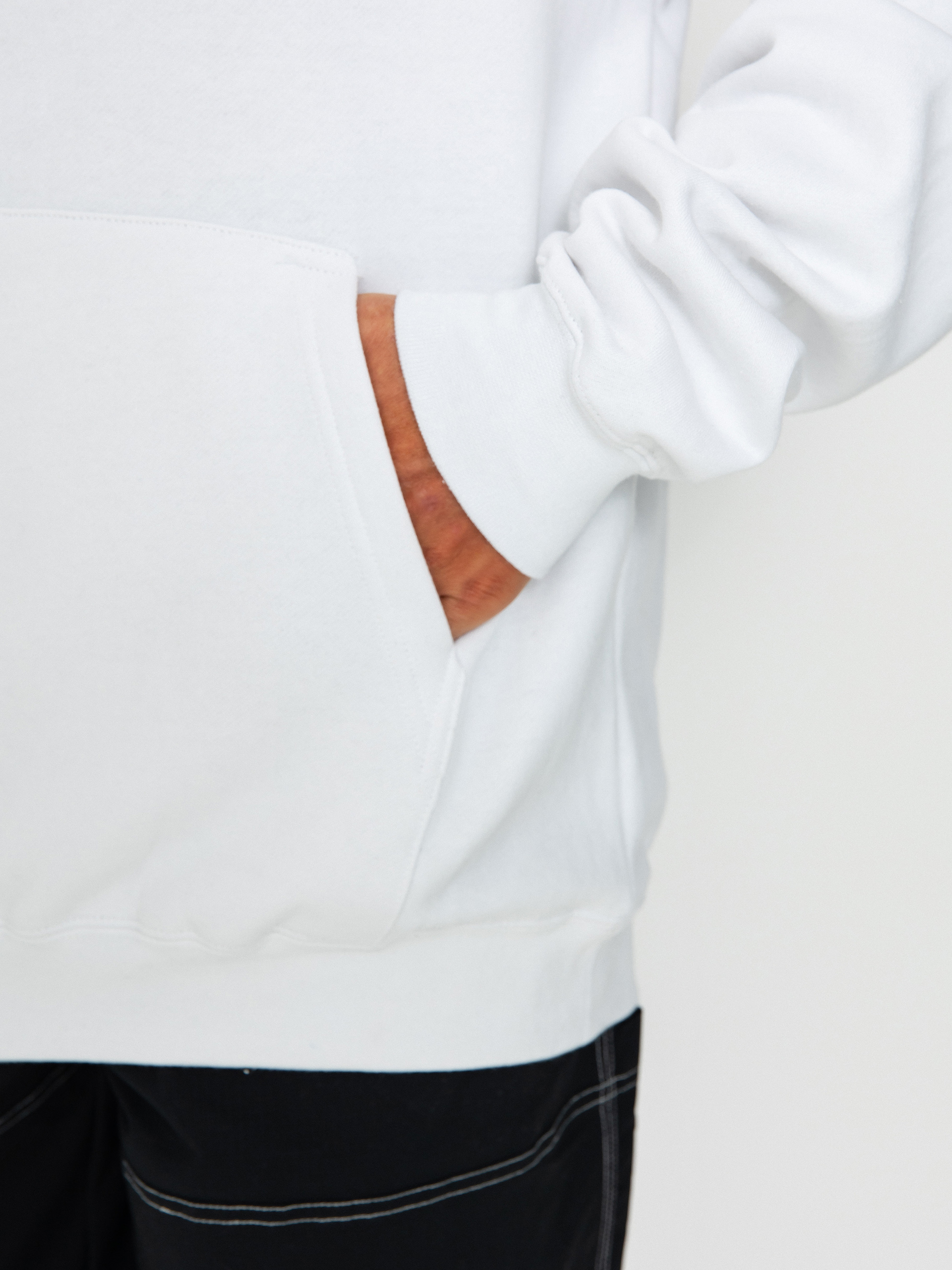 Hanorac cu glugă Emerica This Is Skateboarding HD (white)