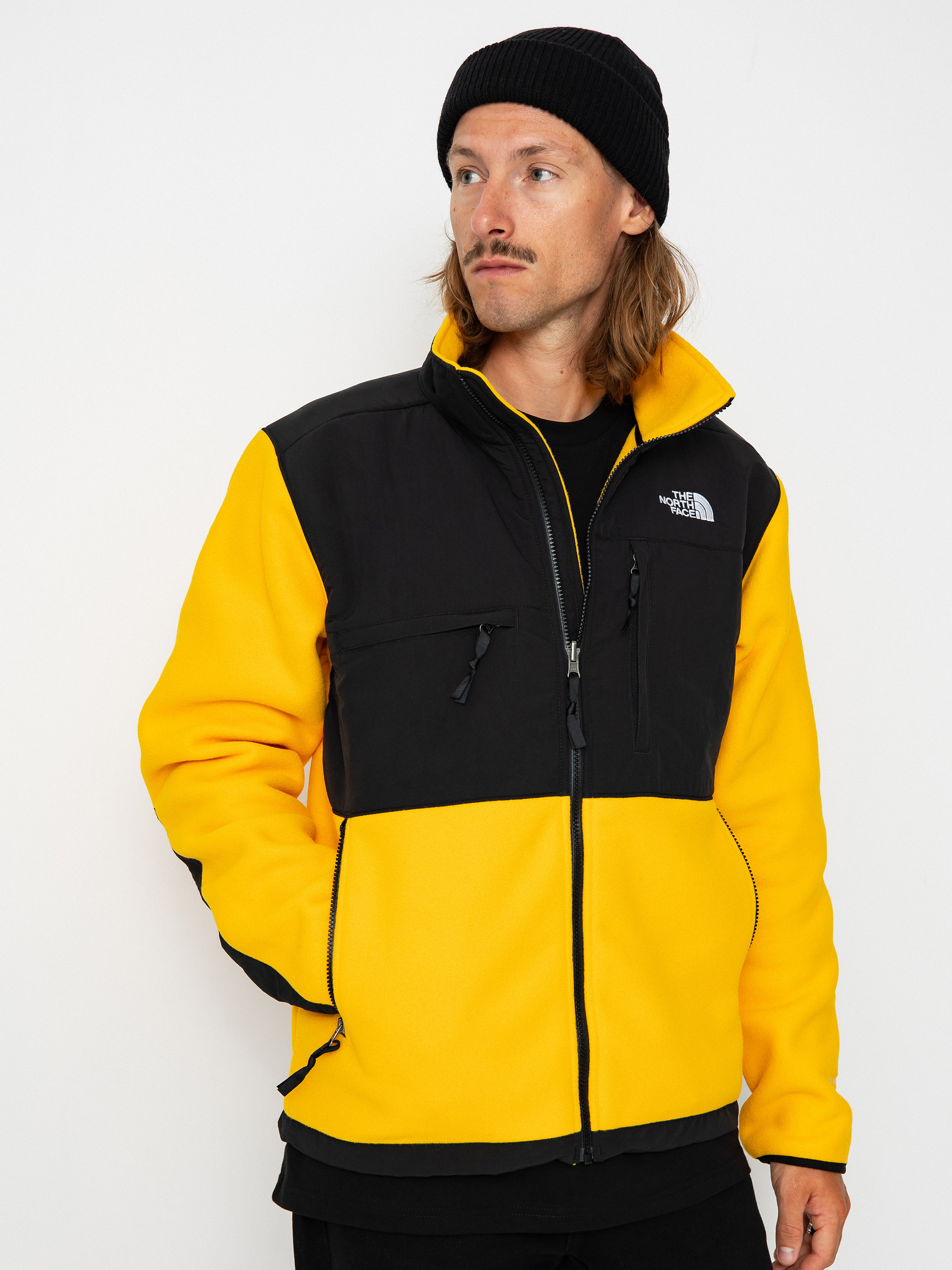 Pentru bărbați Hanorac din fleece The North Face Denali (summit gold/tnf black)