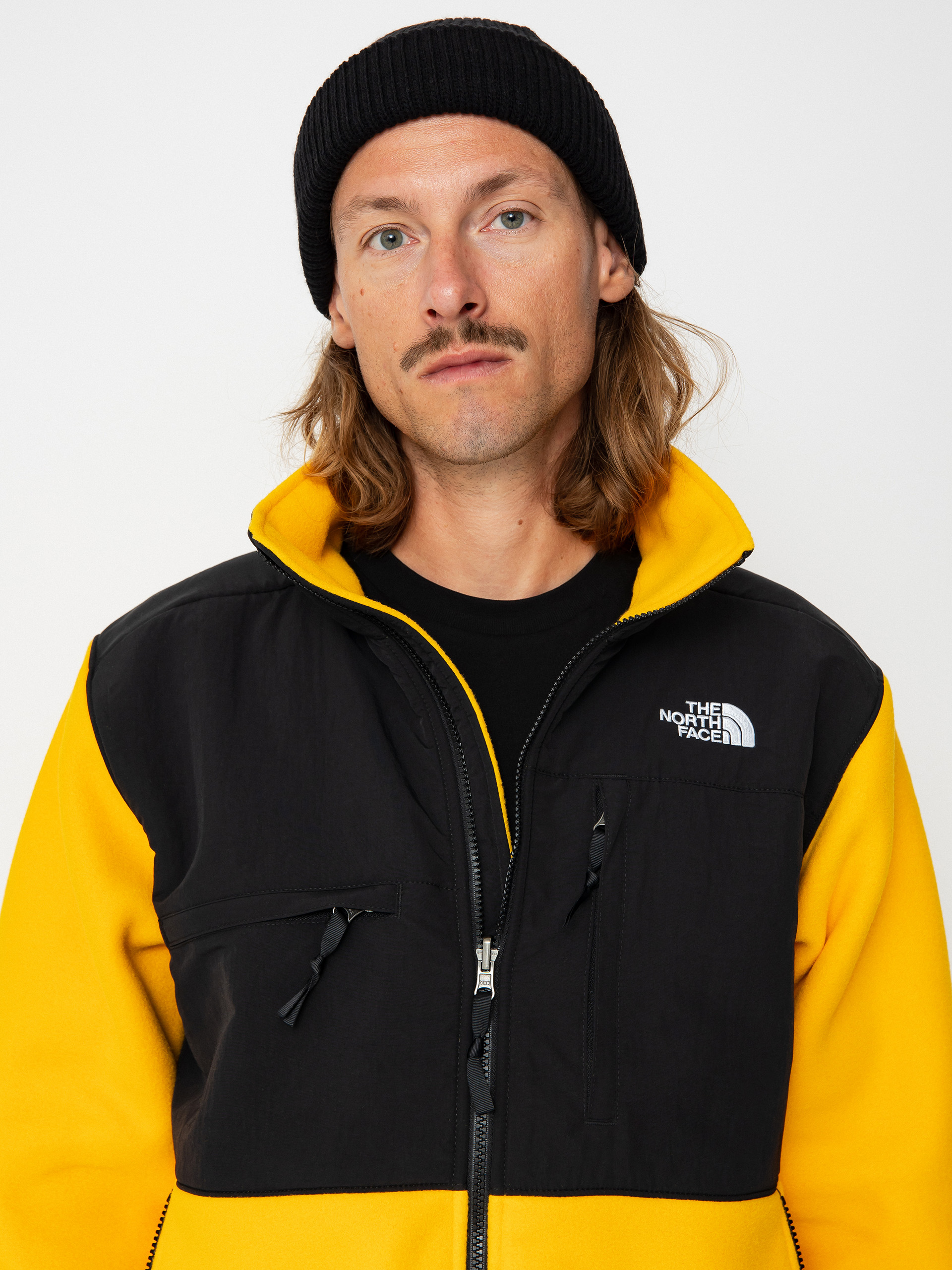 Pentru bărbați Hanorac din fleece The North Face Denali (summit gold/tnf black)