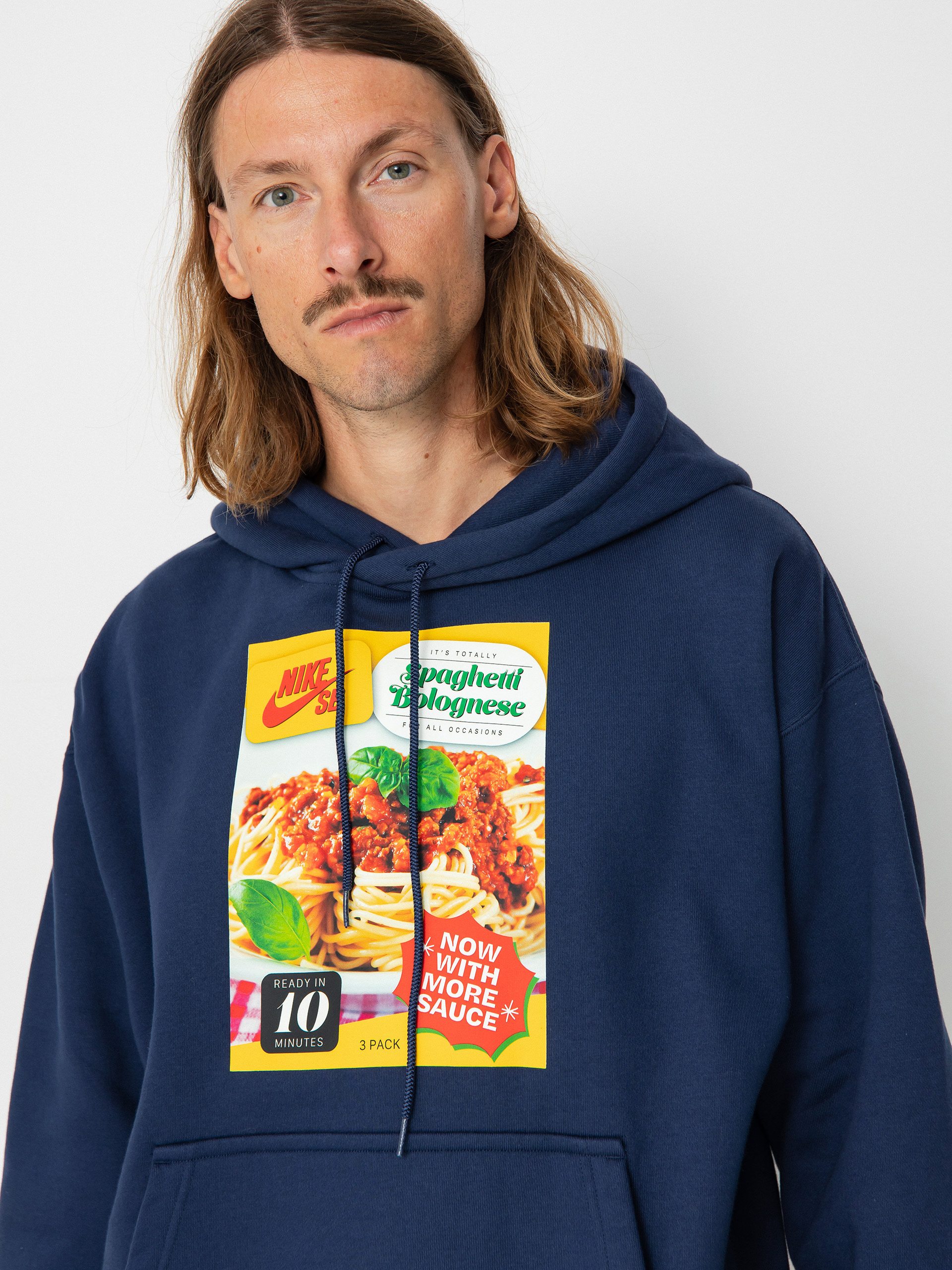 Hanorac cu glugă Nike SB Slowburn GFX HD (midnight navy)