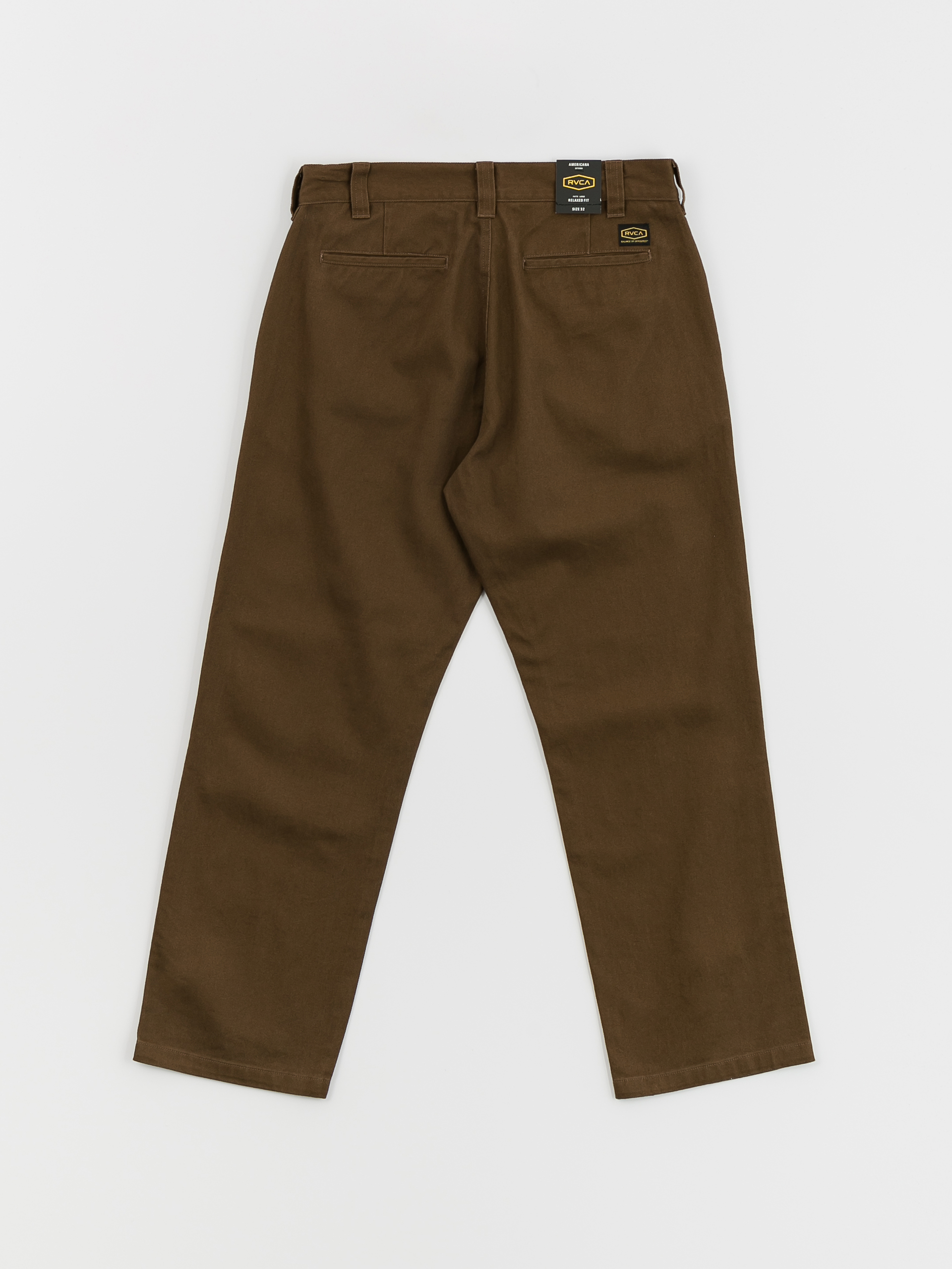 Pantaloni RVCA Americana Chino (bombay brown)